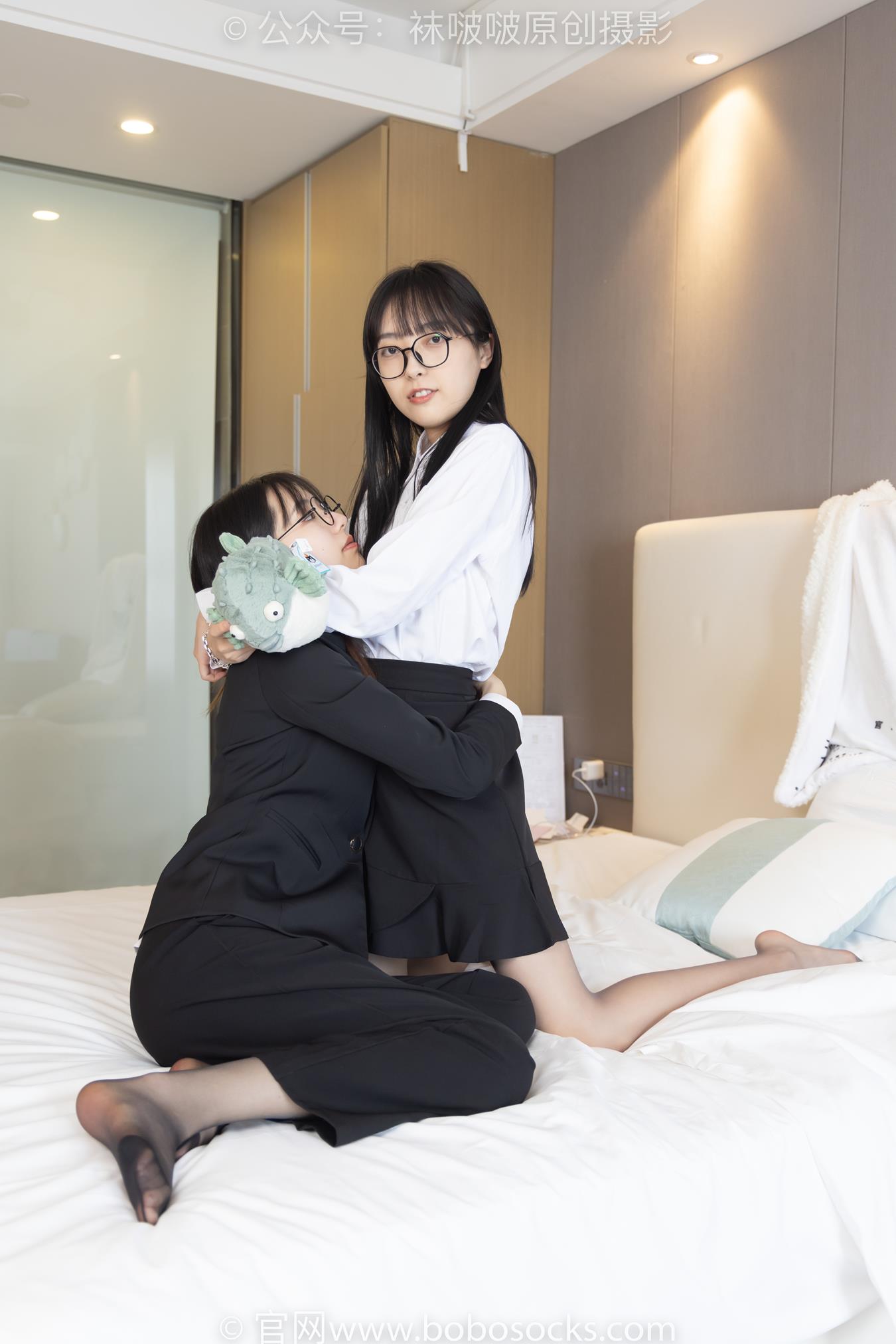 图片[90]-[BoBoSocks袜啵啵]NO.165 小甜豆稚予-高跟鞋、深灰丝、肉丝、吊带黑丝 (1) [100P] – 速更版-美库