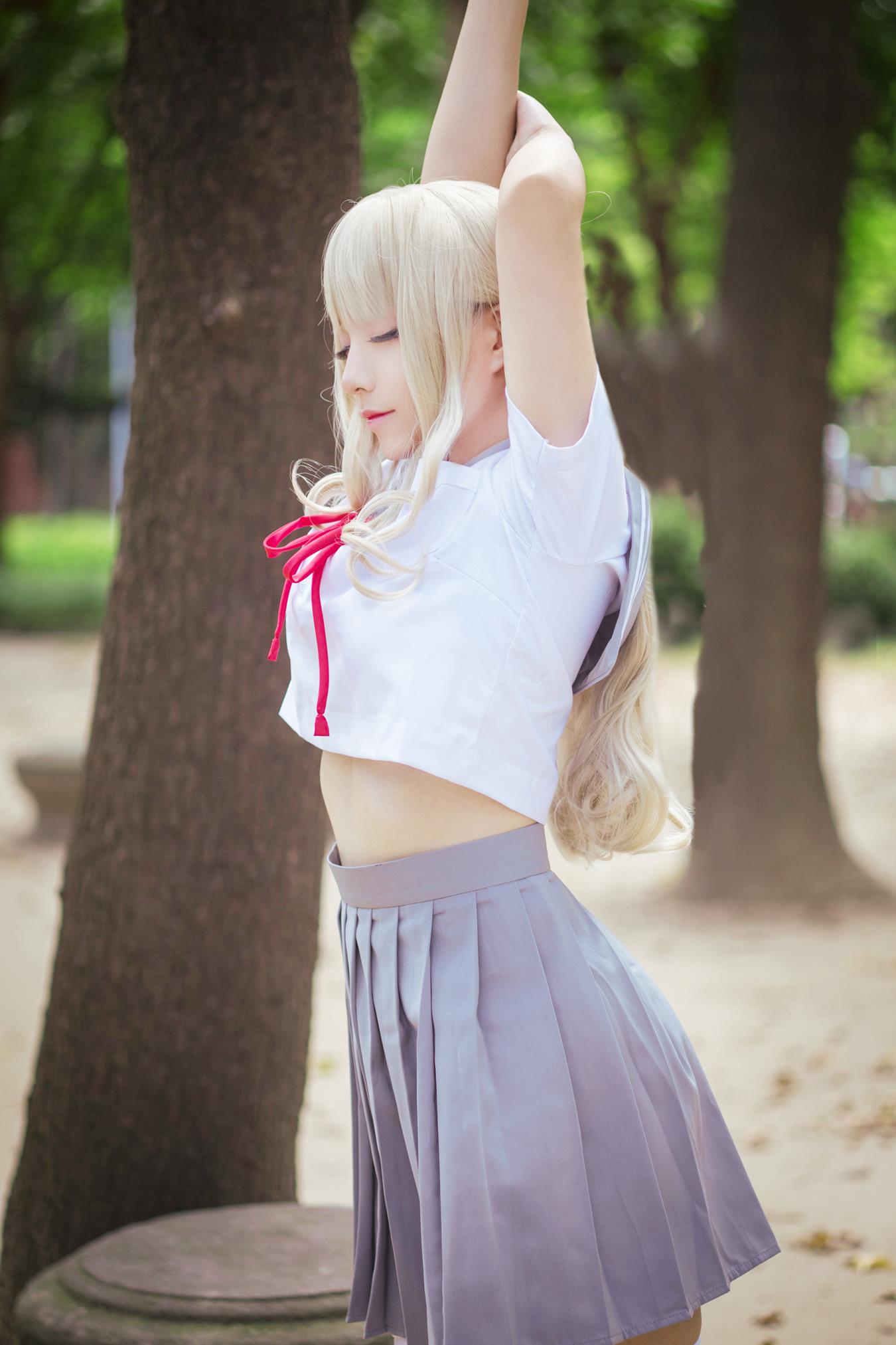 图片[12]-Cos妹子千寻  天使与恶魔 [45P] – 速更版-美库