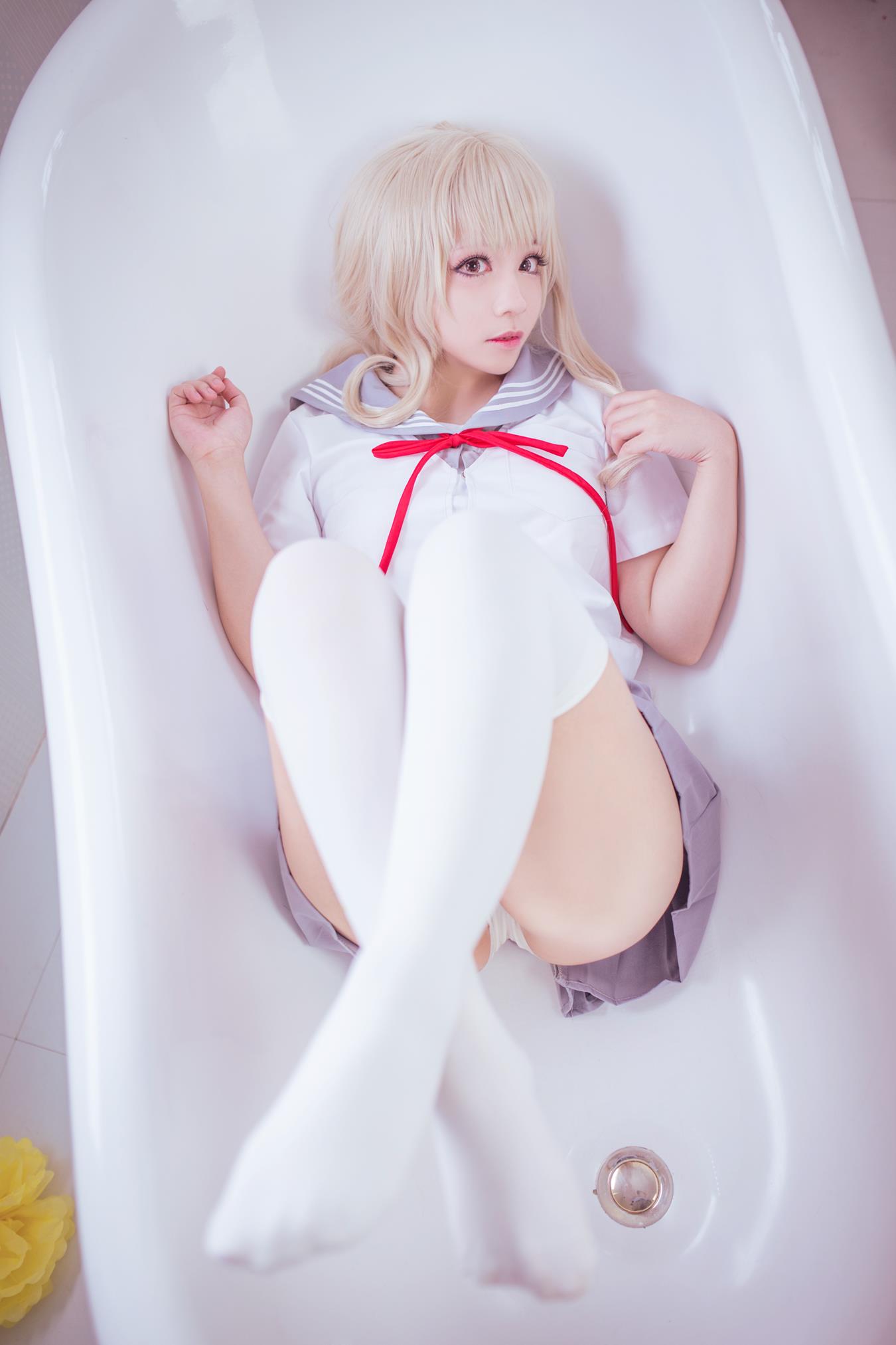 图片[14]-Cos妹子千寻  天使与恶魔 [45P] – 速更版-美库