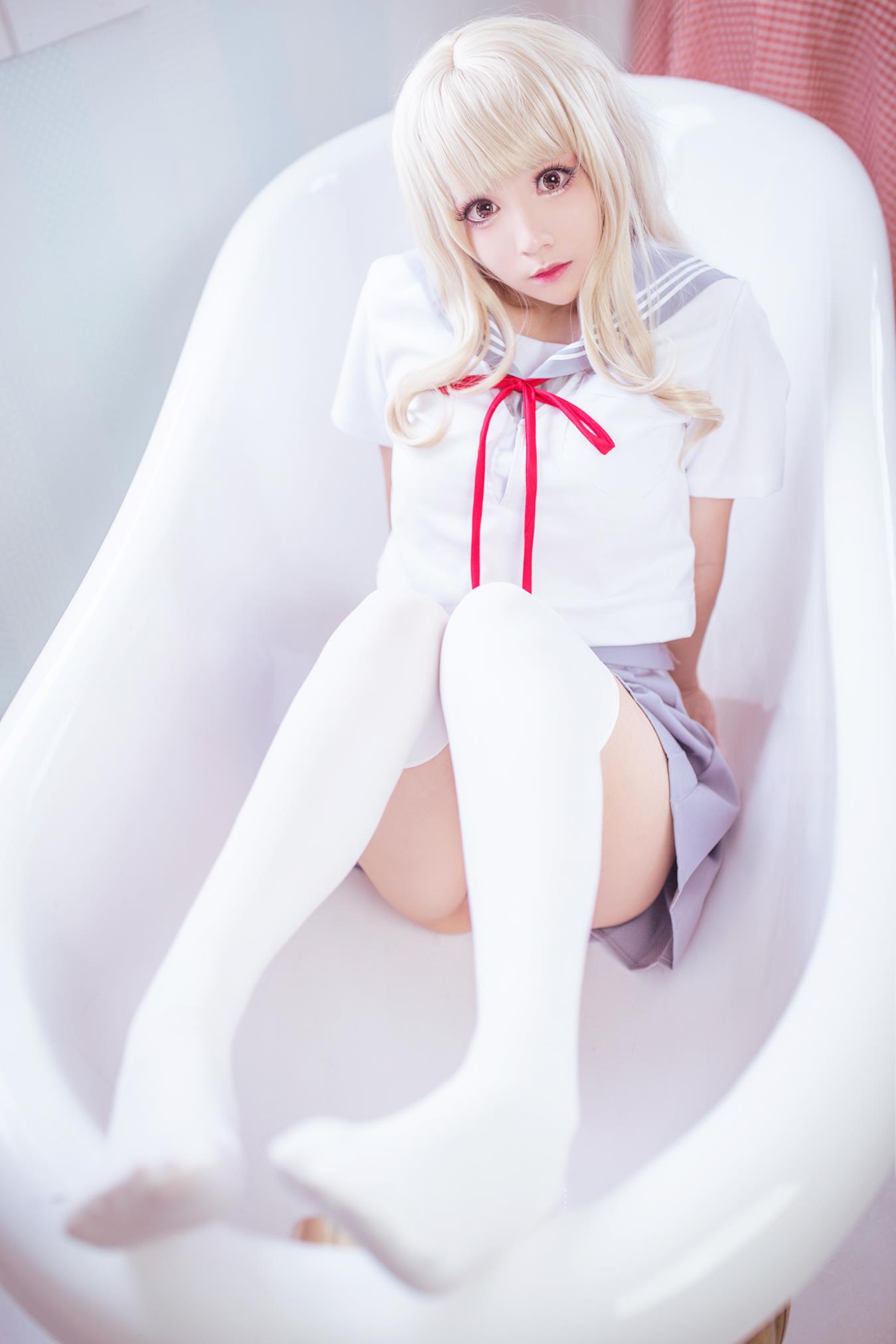 图片[15]-Cos妹子千寻  天使与恶魔 [45P] – 速更版-美库