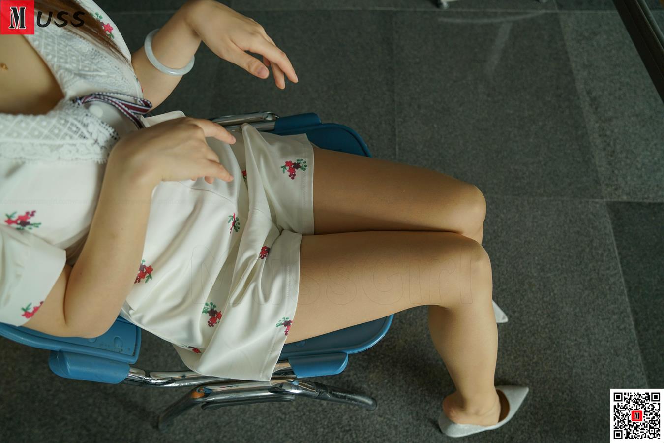 图片[25]-[MussGirl慕丝女郎]NO.377 白色连衣裙  A[57P] – 速更版-美库