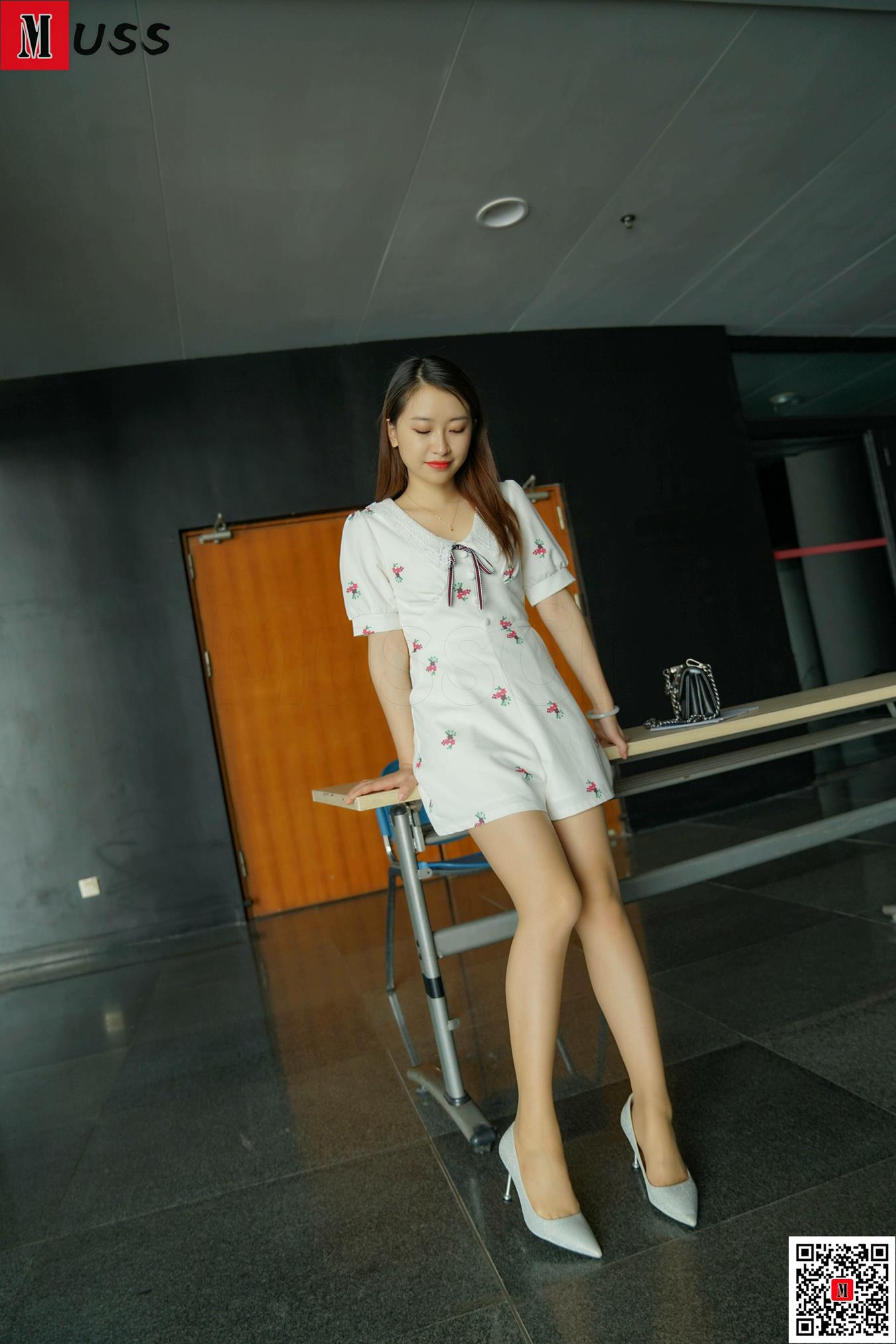 图片[27]-[MussGirl慕丝女郎]NO.377 白色连衣裙  A[57P] – 速更版-美库