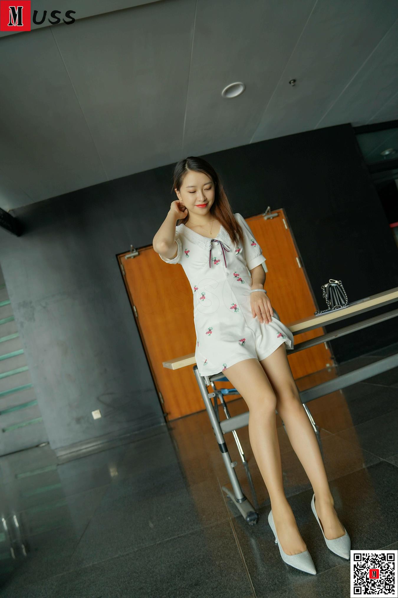 图片[32]-[MussGirl慕丝女郎]NO.377 白色连衣裙  A[57P] – 速更版-美库