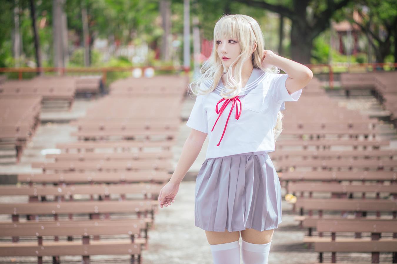 图片[34]-Cos妹子千寻  天使与恶魔 [45P] – 速更版-美库