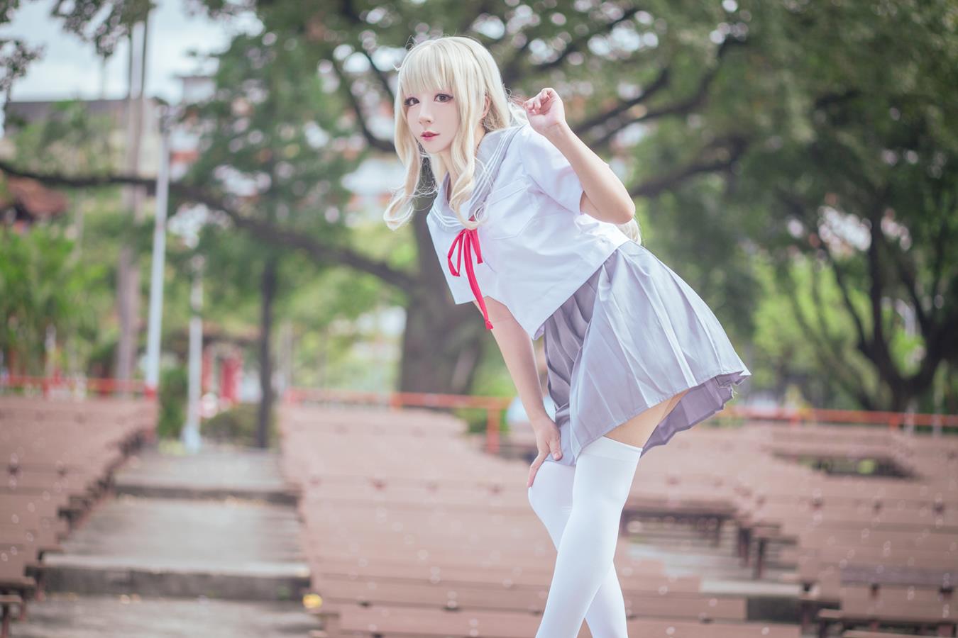 图片[35]-Cos妹子千寻  天使与恶魔 [45P] – 速更版-美库