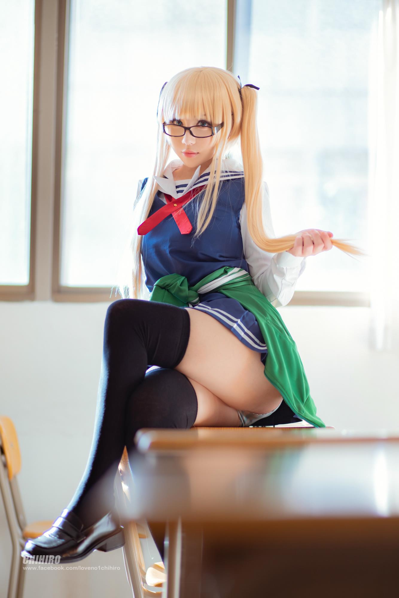 图片[18]-Cos妹子千寻 英梨梨 [37P] – 速更版-美库