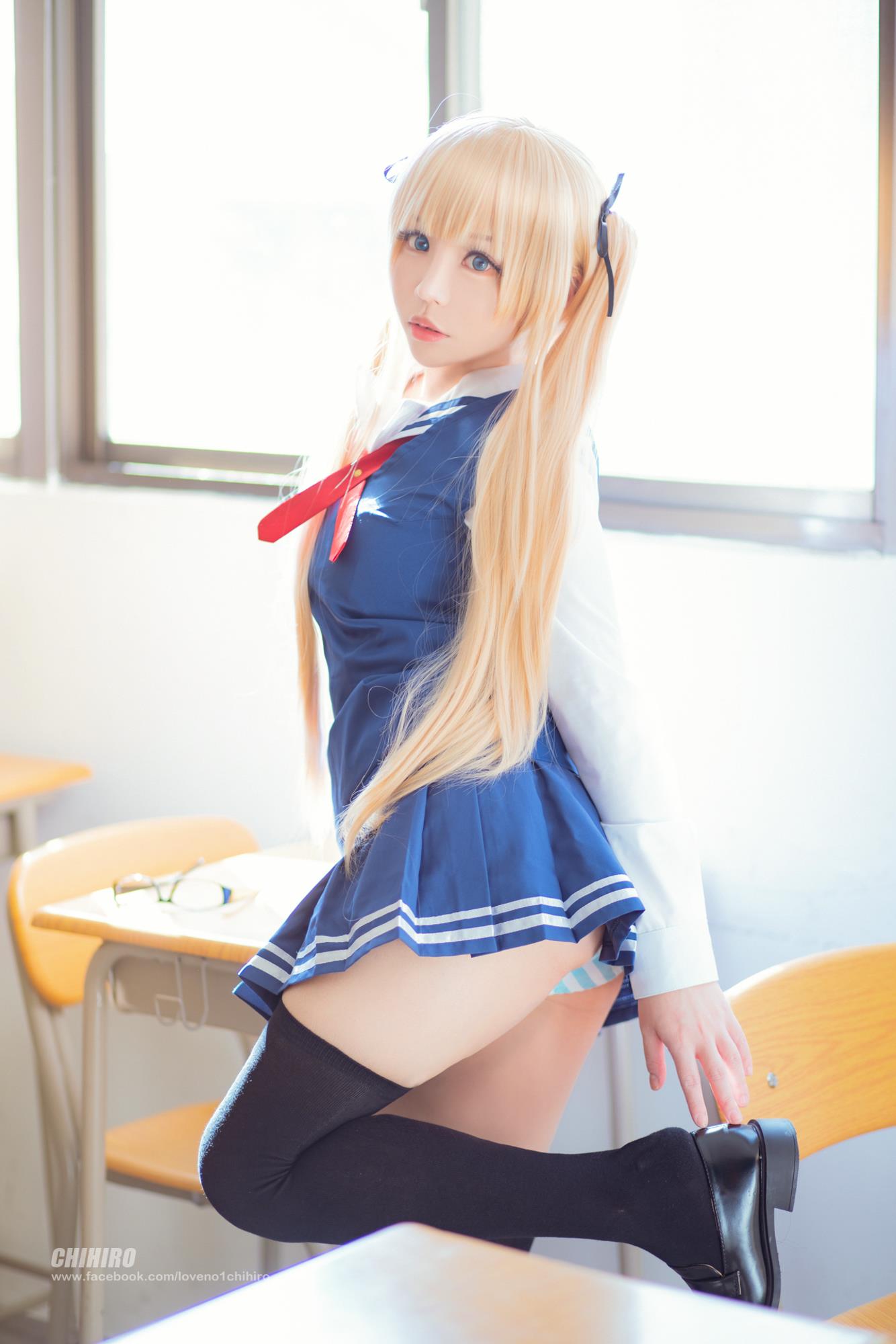 图片[20]-Cos妹子千寻 英梨梨 [37P] – 速更版-美库