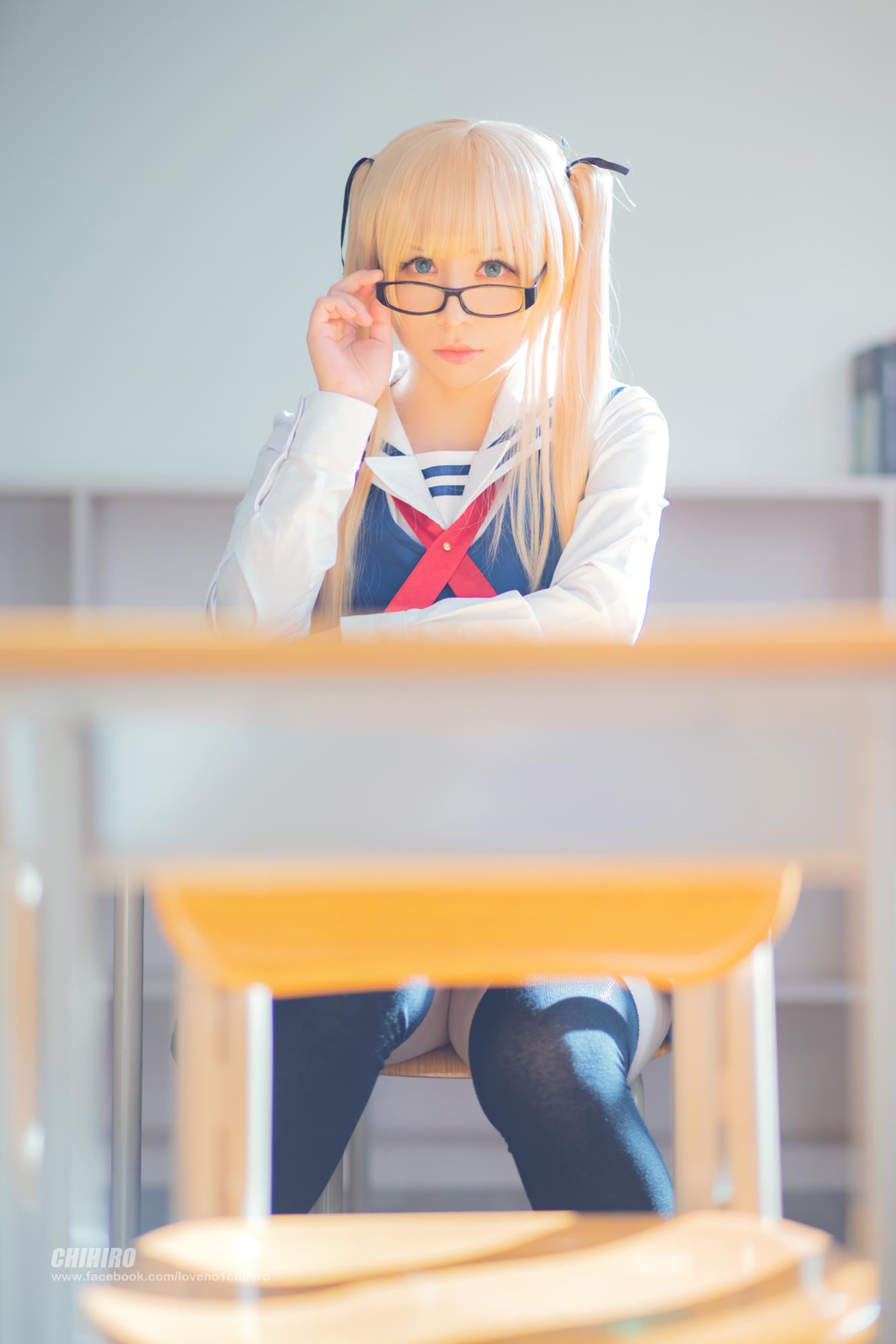 图片[22]-Cos妹子千寻 英梨梨 [37P] – 速更版-美库