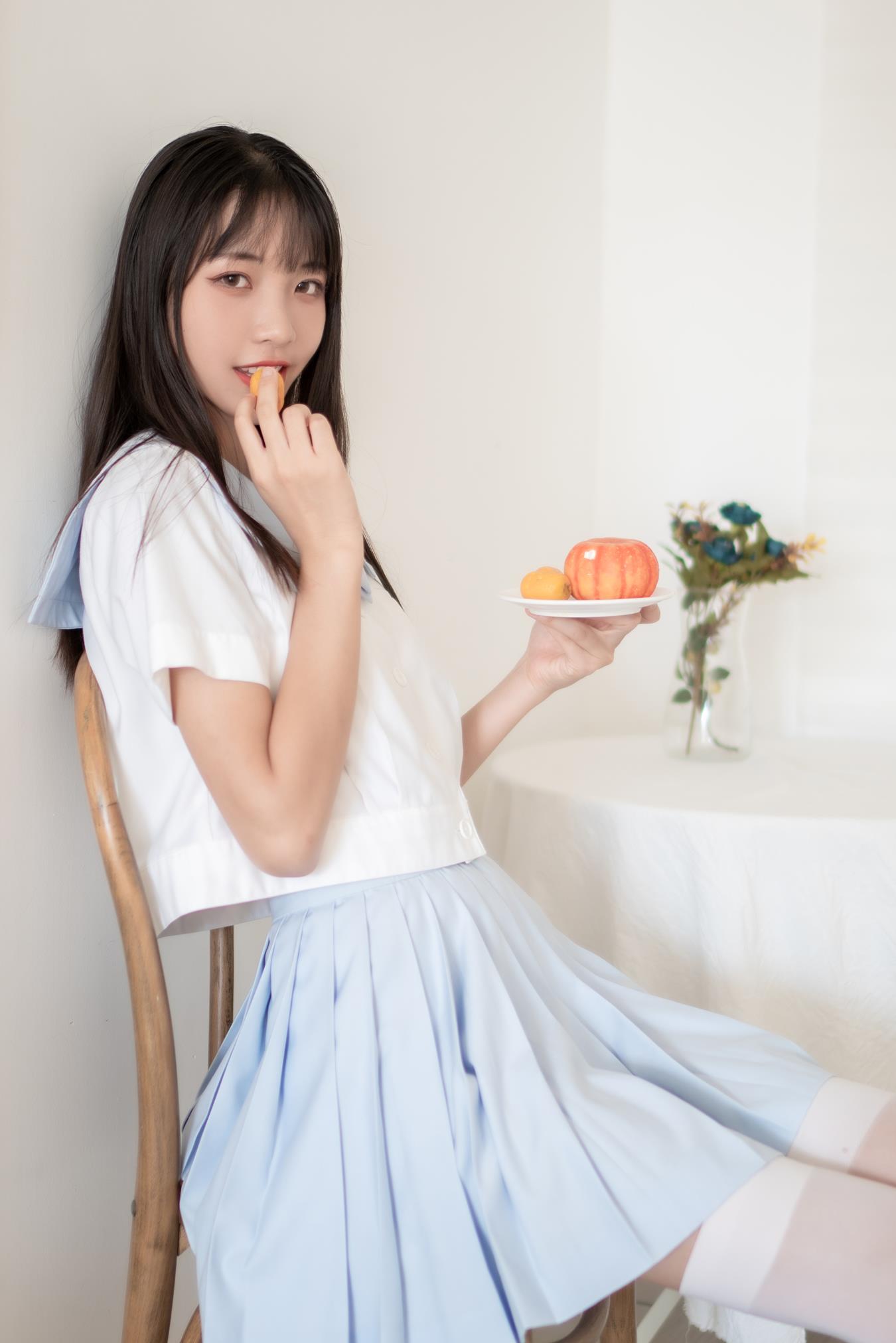 图片[33]-西瓜  – JK学生服[61P] – 速更版-美库