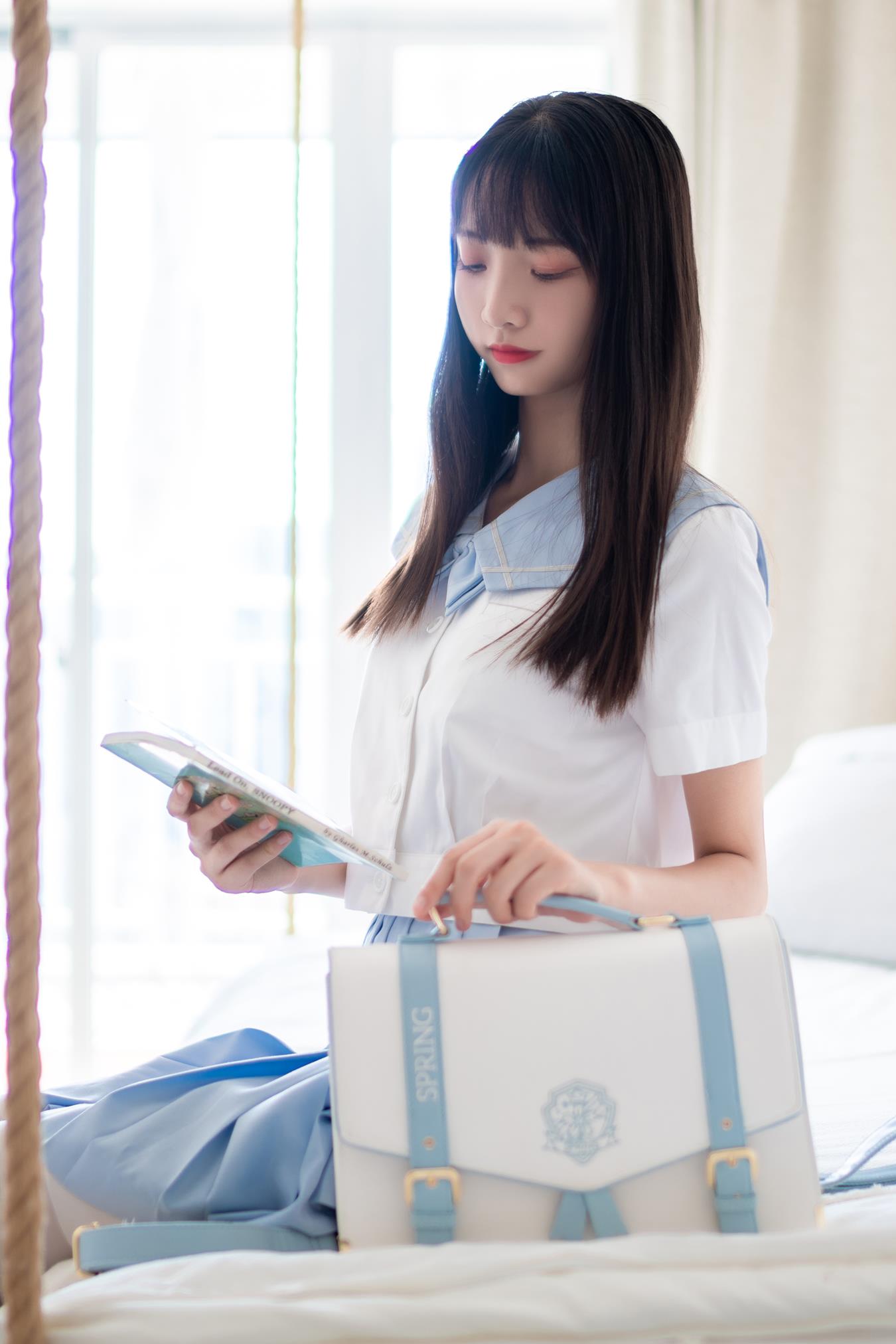 图片[47]-西瓜  – JK学生服[61P] – 速更版-美库