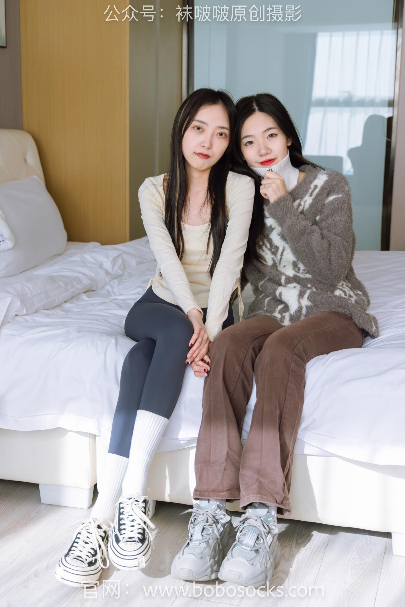 图片[31]-[BoBoSocks袜啵啵]NO.166 小甜豆稚予-板鞋、运动鞋、高跟鞋、白棉袜、蓝丝 (1) [100P] – 速更版-美库