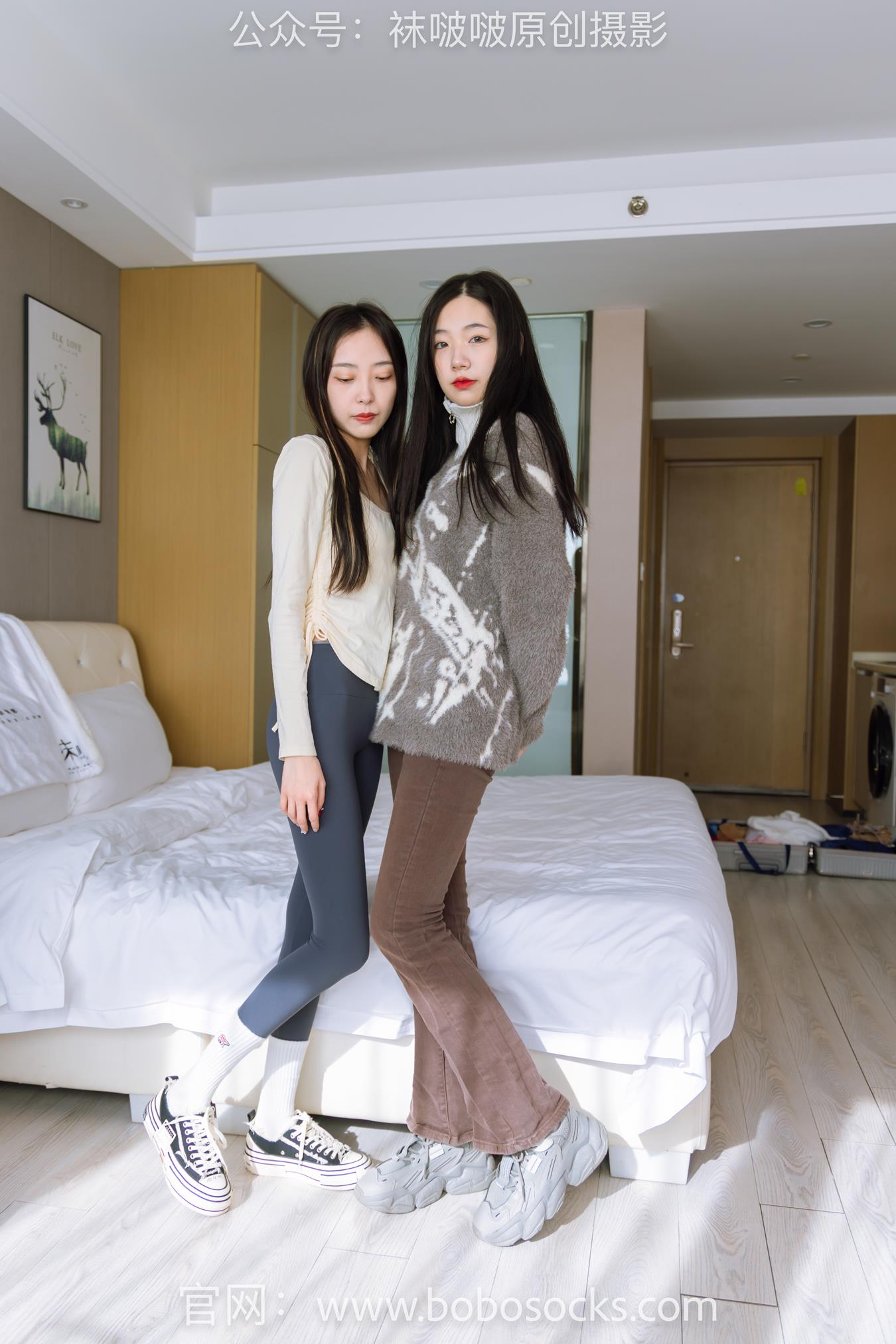 图片[36]-[BoBoSocks袜啵啵]NO.166 小甜豆稚予-板鞋、运动鞋、高跟鞋、白棉袜、蓝丝 (1) [100P] – 速更版-美库