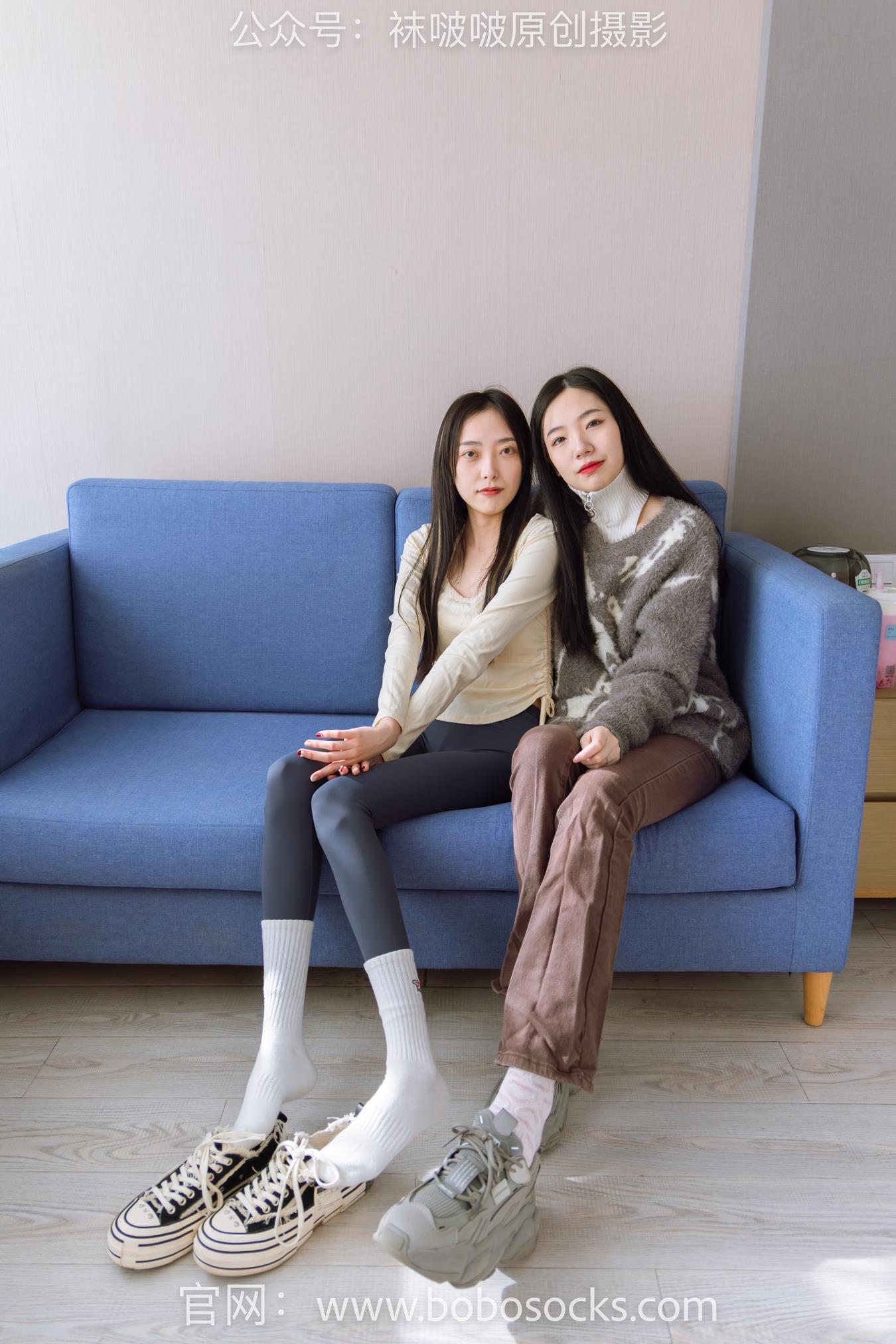 图片[51]-[BoBoSocks袜啵啵]NO.166 小甜豆稚予-板鞋、运动鞋、高跟鞋、白棉袜、蓝丝 (1) [100P] – 速更版-美库