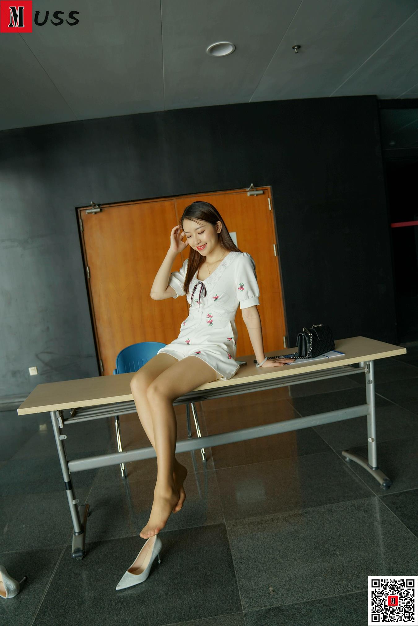 图片[18]-[MussGirl慕丝女郎]NO.377 白色连衣裙 B[68P] – 速更版-美库