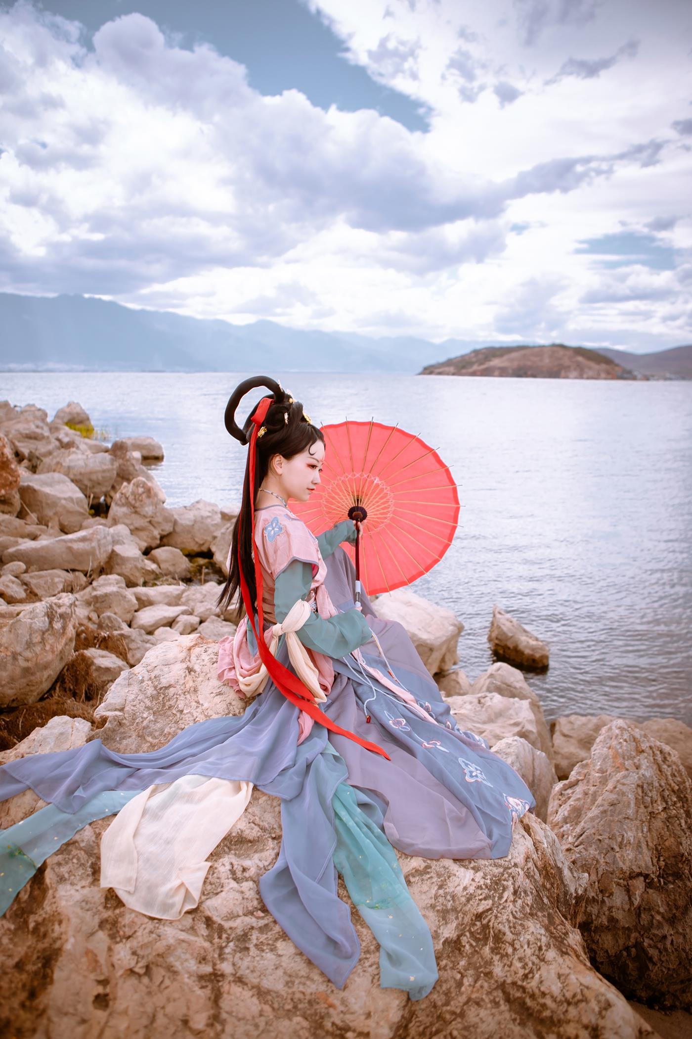 图片[23]-[YITUYU艺图语] 2022.02.14 胡旋女 重羽_KUSHINA-MIO [23P] – 速更版-美库