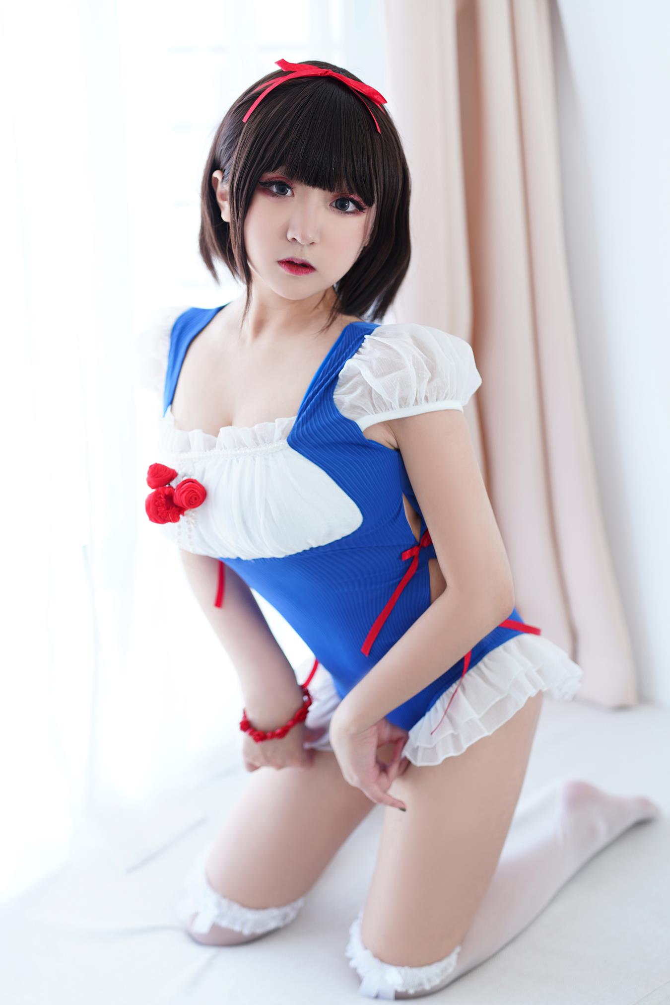 图片[26]-网紅Coser@-桃夭葵  夏日泳装 白雪姬 [40P] – 速更版-美库