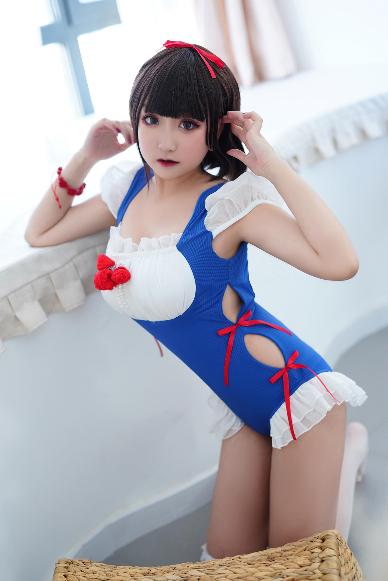 图片[39]-网紅Coser@-桃夭葵  夏日泳装 白雪姬 [40P] – 速更版-美库