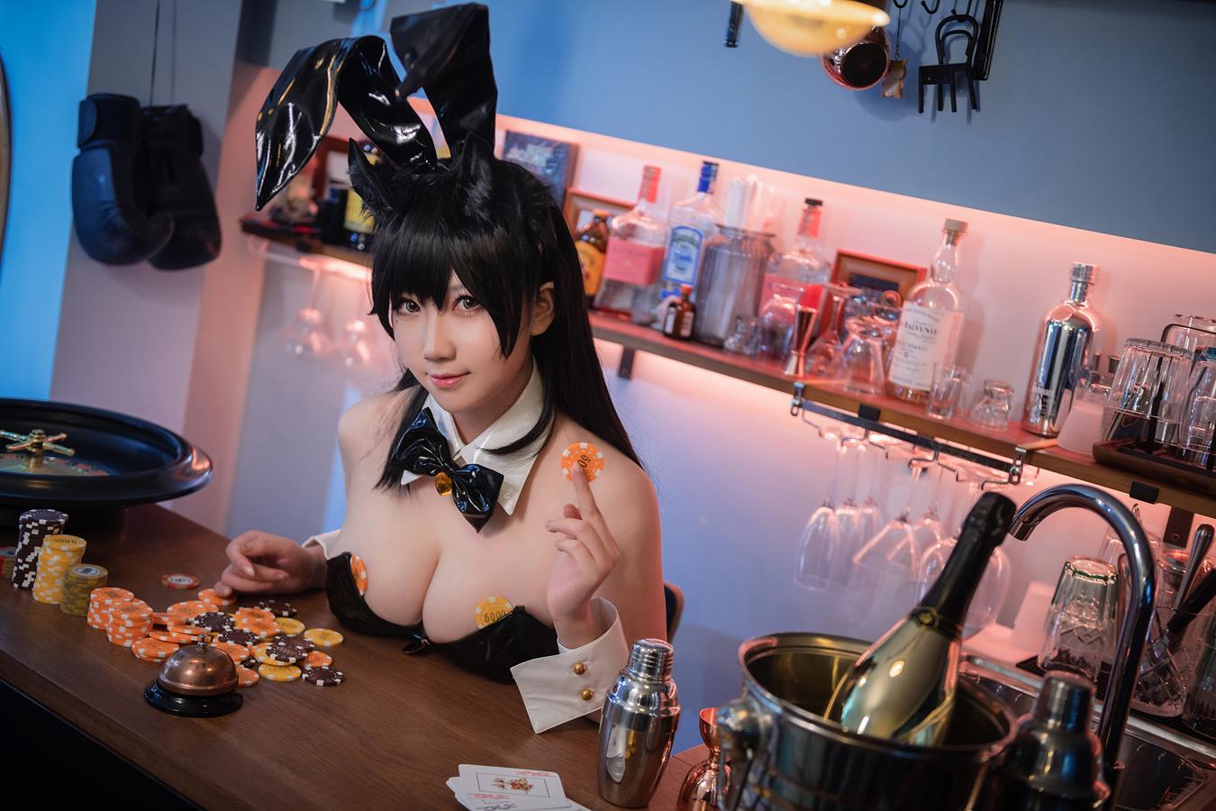 图片[10]-微肉感萌妹是本末末  爱宕兔女郎 [31P] – 速更版-美库