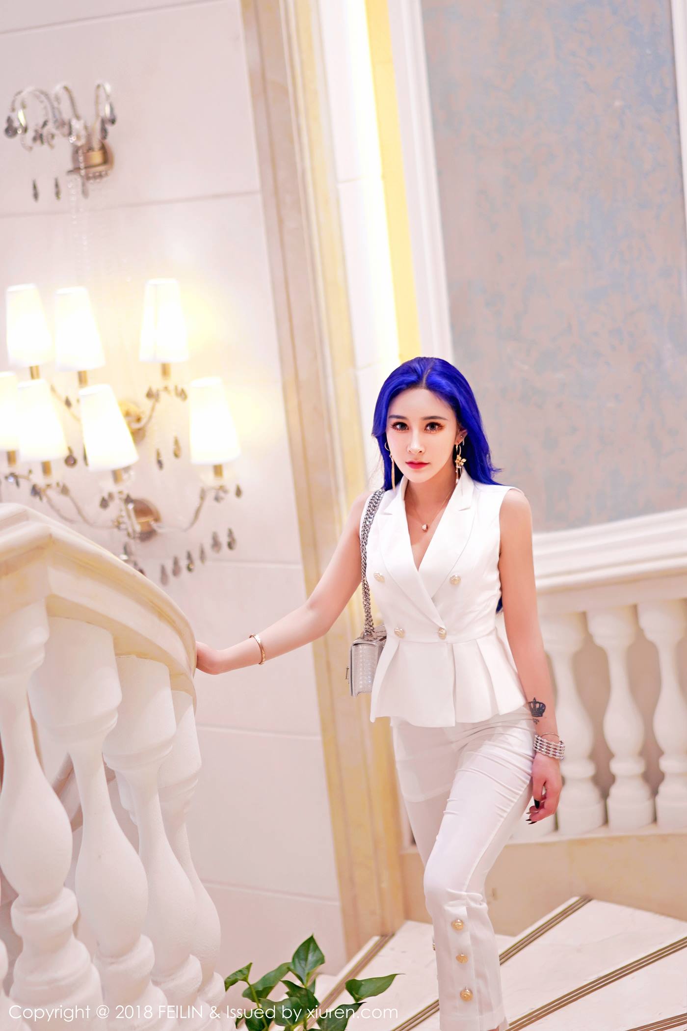 图片[25]-[FEILIN嗲囡囡] 2018.08.23 VOL.159 喵莫儿[25+1P] – 速更版-美库