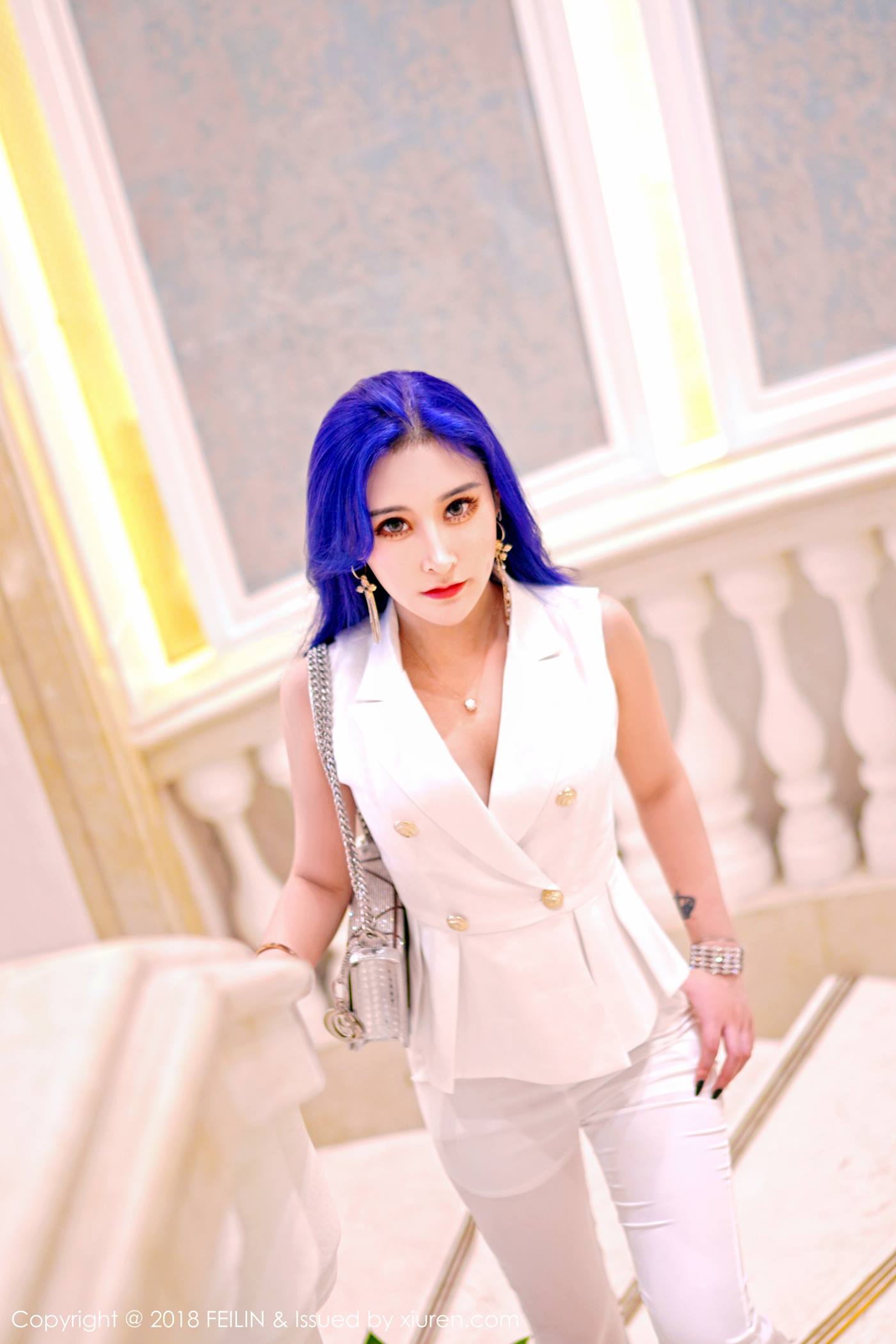 图片[26]-[FEILIN嗲囡囡] 2018.08.23 VOL.159 喵莫儿[25+1P] – 速更版-美库