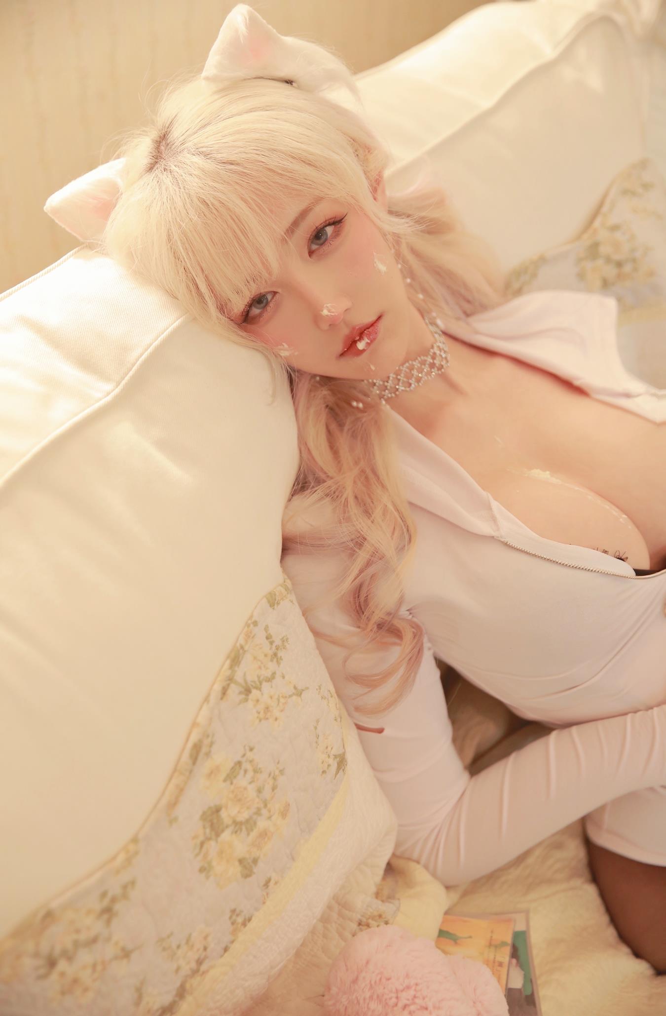 图片[29]-啾小研 – 甜蜜猫女[32P] – 速更版-美库