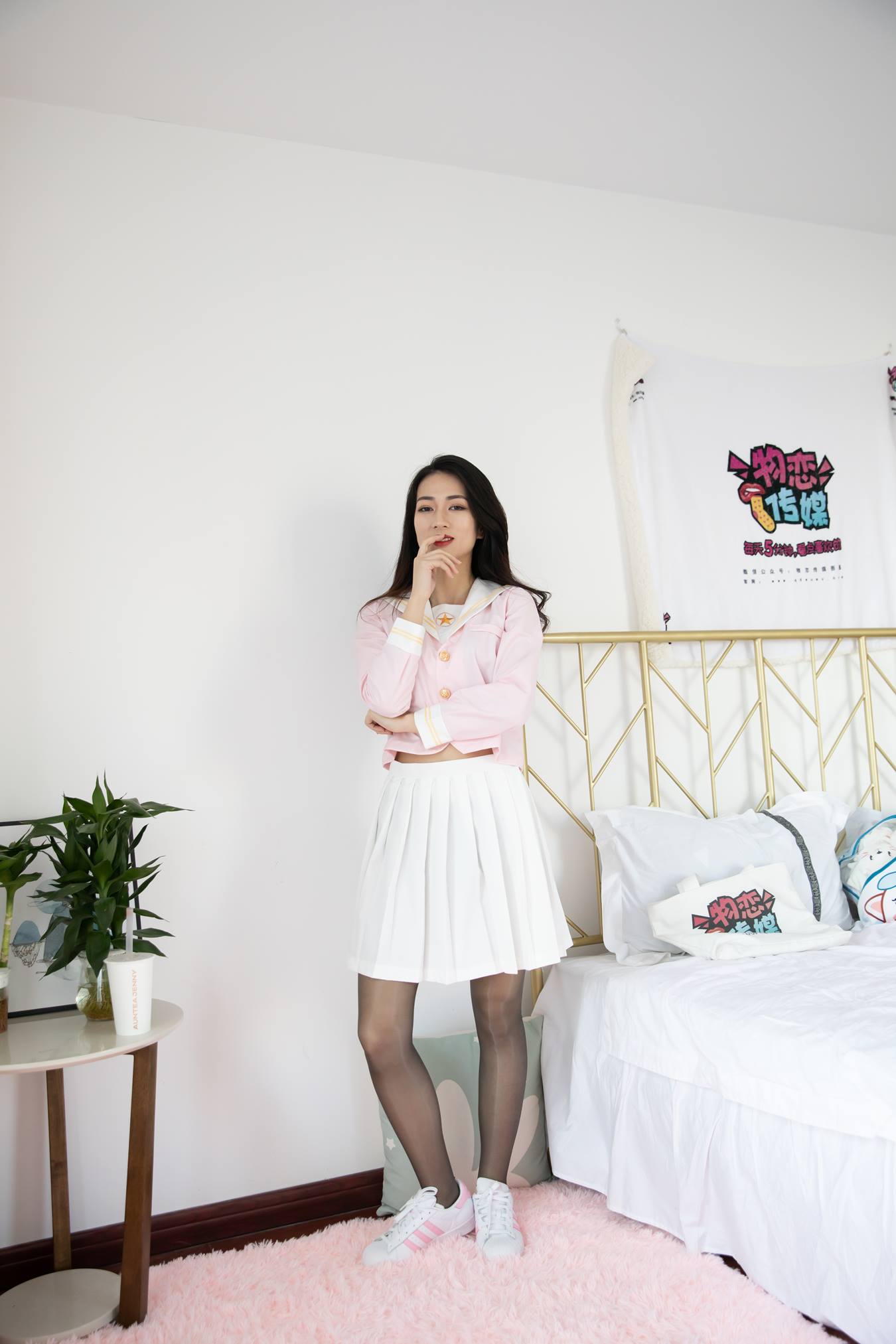 图片[33]-物恋传媒 NO.683 小茶-樱之温柔 (1) [100P] – 速更版-美库