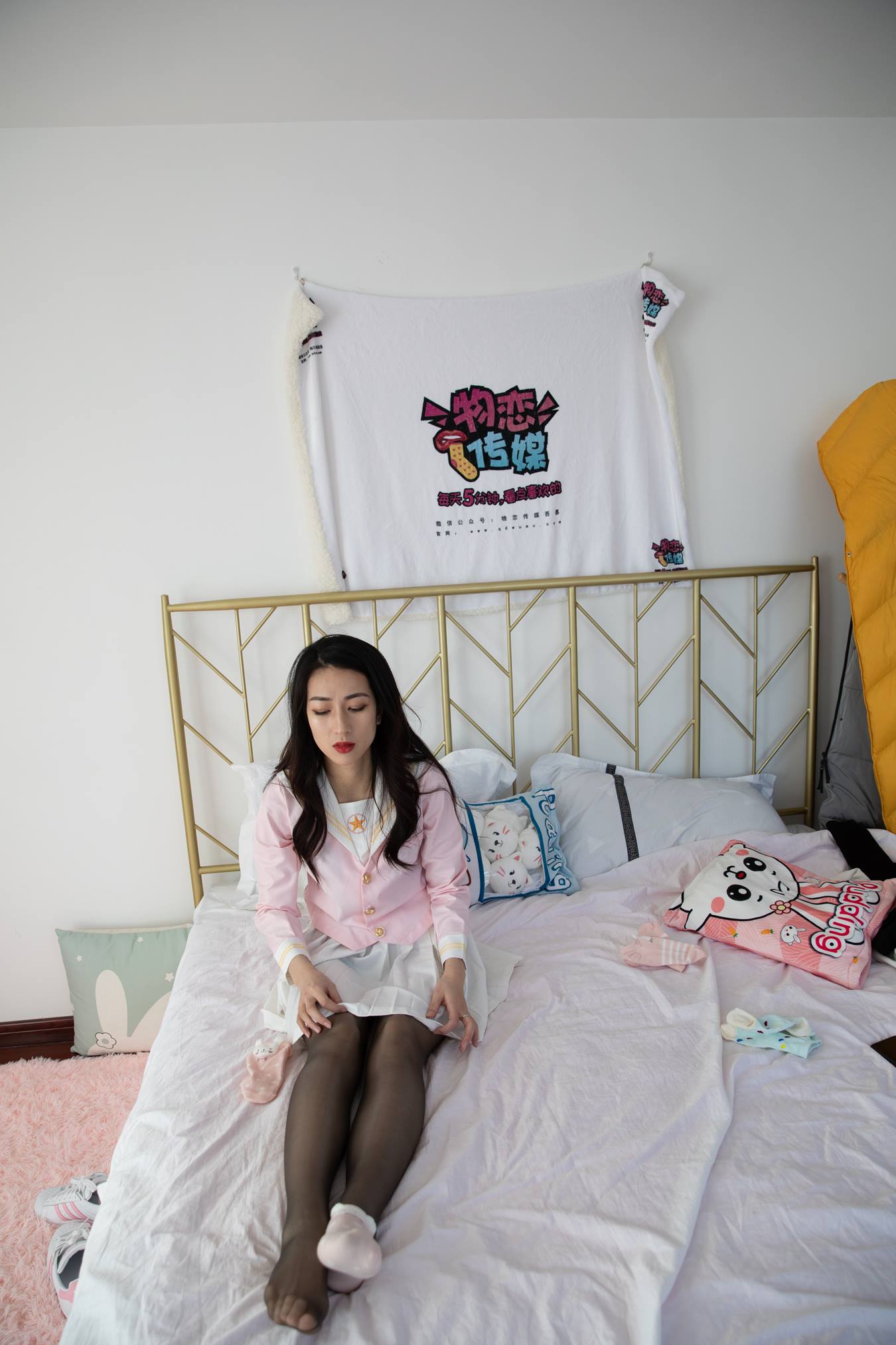 图片[19]-物恋传媒 NO.683 小茶-樱之温柔 (2) [90P] – 速更版-美库