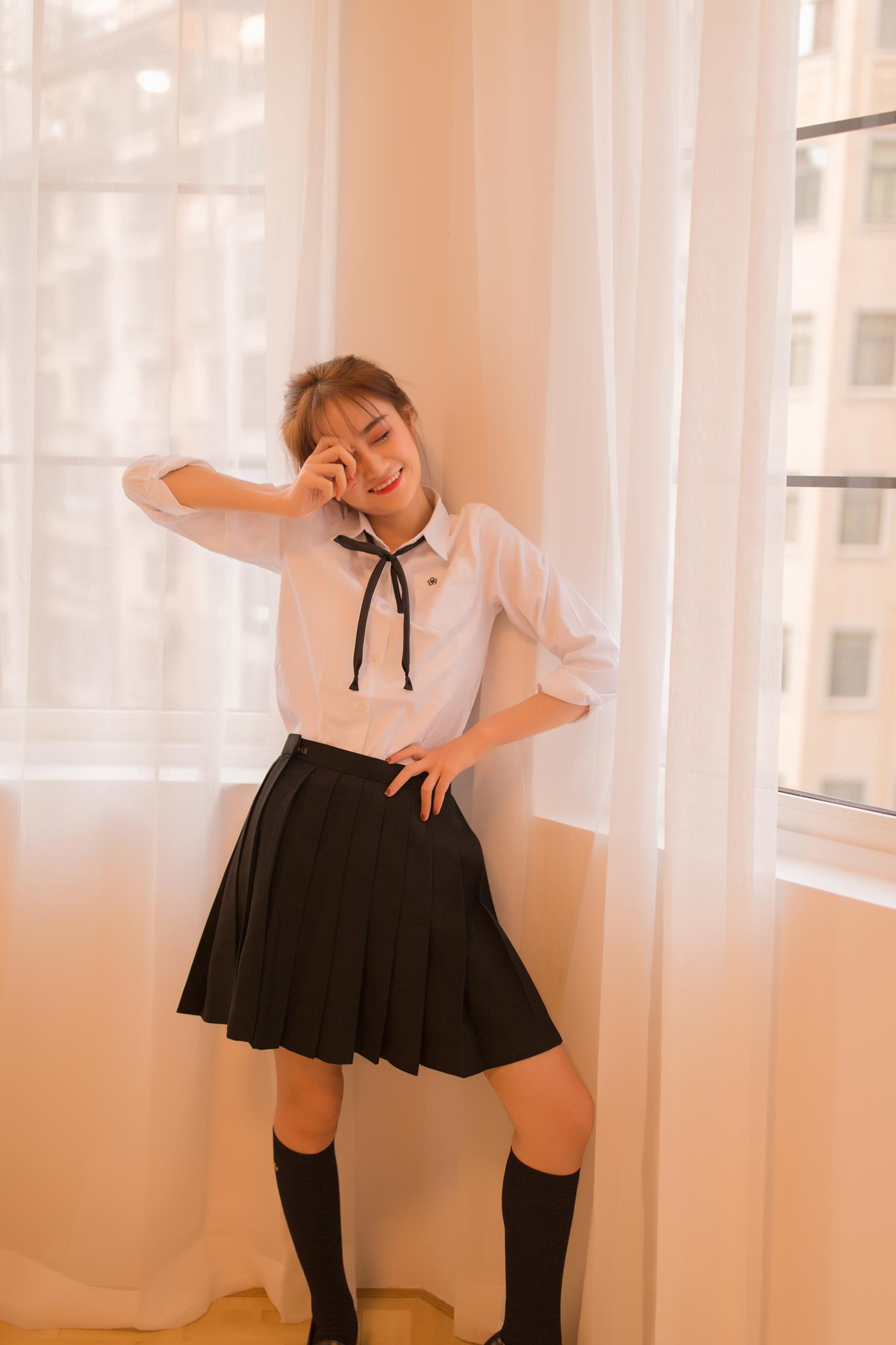 图片[10]-[YITUYU艺图语] 2022.02.18 JK少女 小艺 [32P] – 速更版-美库