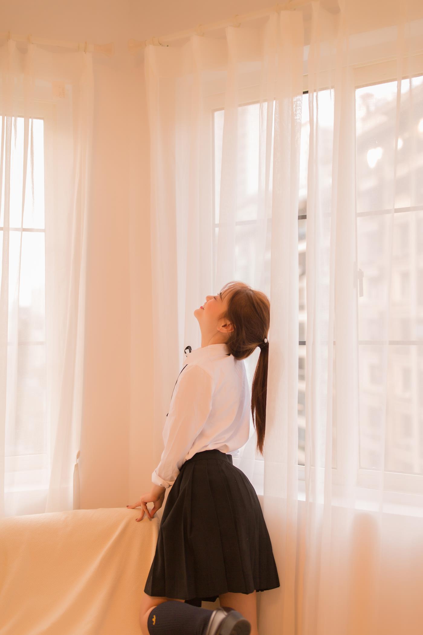 图片[12]-[YITUYU艺图语] 2022.02.18 JK少女 小艺 [32P] – 速更版-美库