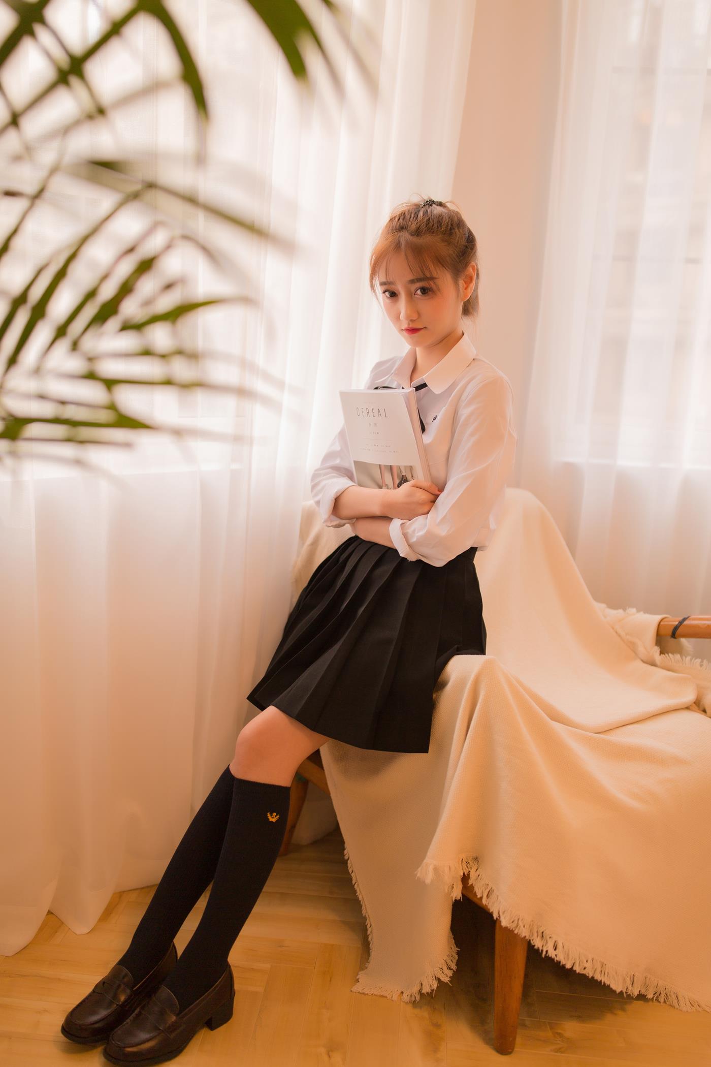 图片[15]-[YITUYU艺图语] 2022.02.18 JK少女 小艺 [32P] – 速更版-美库