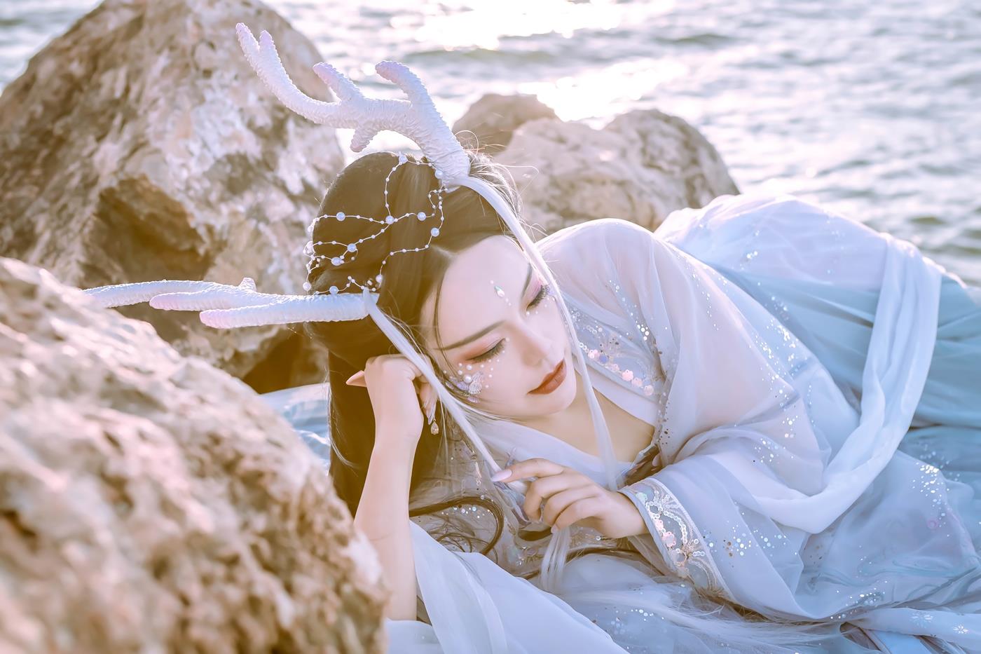 图片[25]-[YITUYU艺图语] 2022.02.18 龙女祠 七夏 [43P] – 速更版-美库