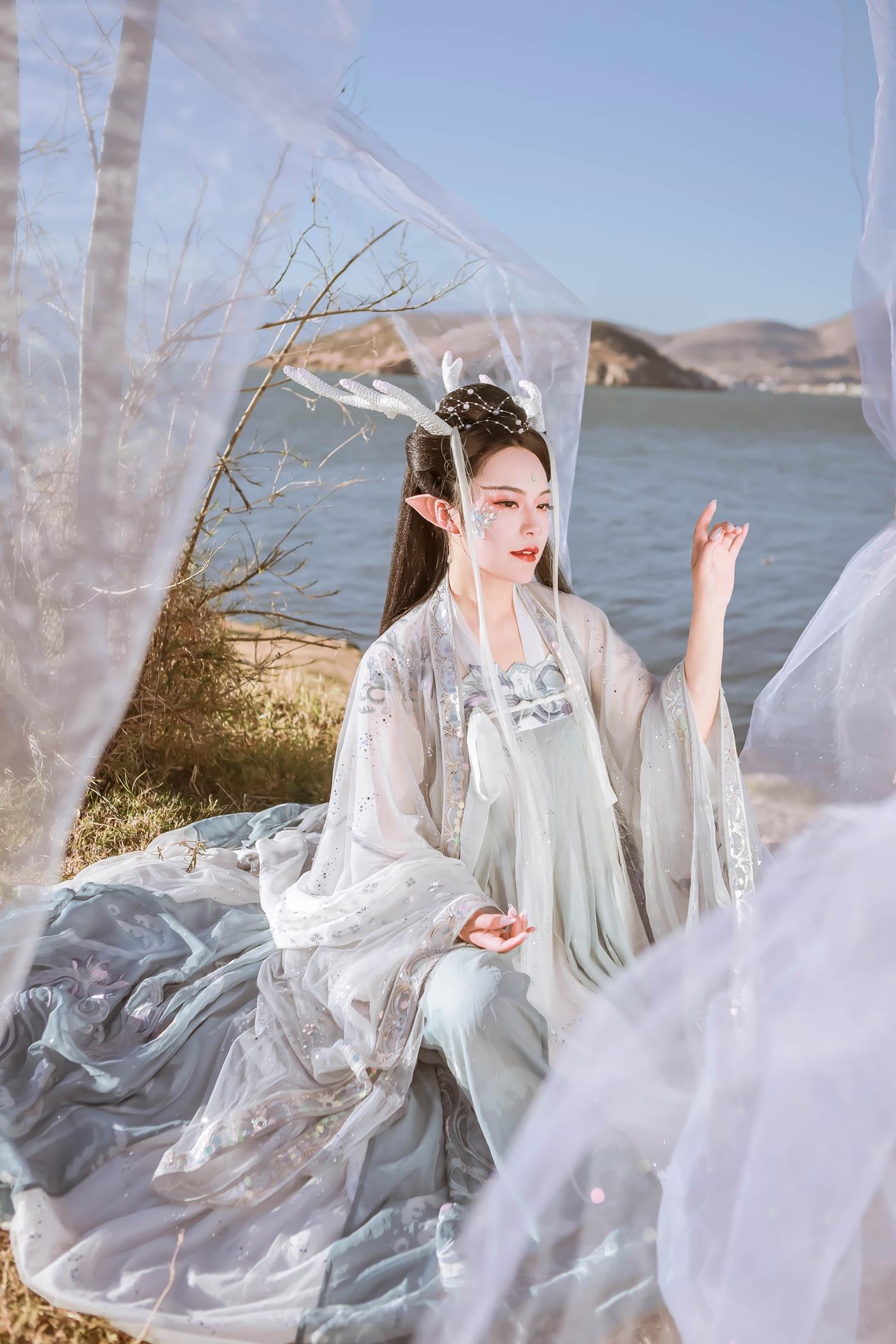 图片[37]-[YITUYU艺图语] 2022.02.18 龙女祠 七夏 [43P] – 速更版-美库