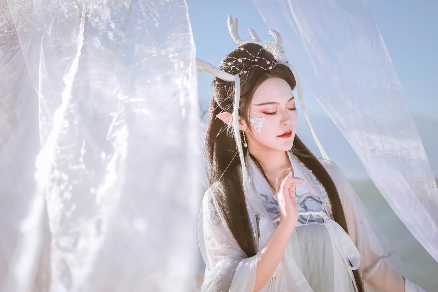 图片[43]-[YITUYU艺图语] 2022.02.18 龙女祠 七夏 [43P] – 速更版-美库