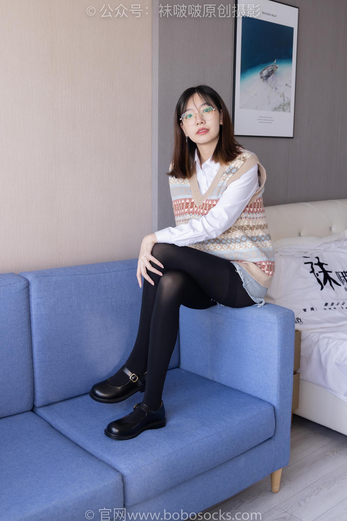 图片[10]-[BoBoSocks袜啵啵]NO.169 小甜豆-黑皮鞋、厚黑丝、厚肉丝 (1) [72P] – 速更版-美库