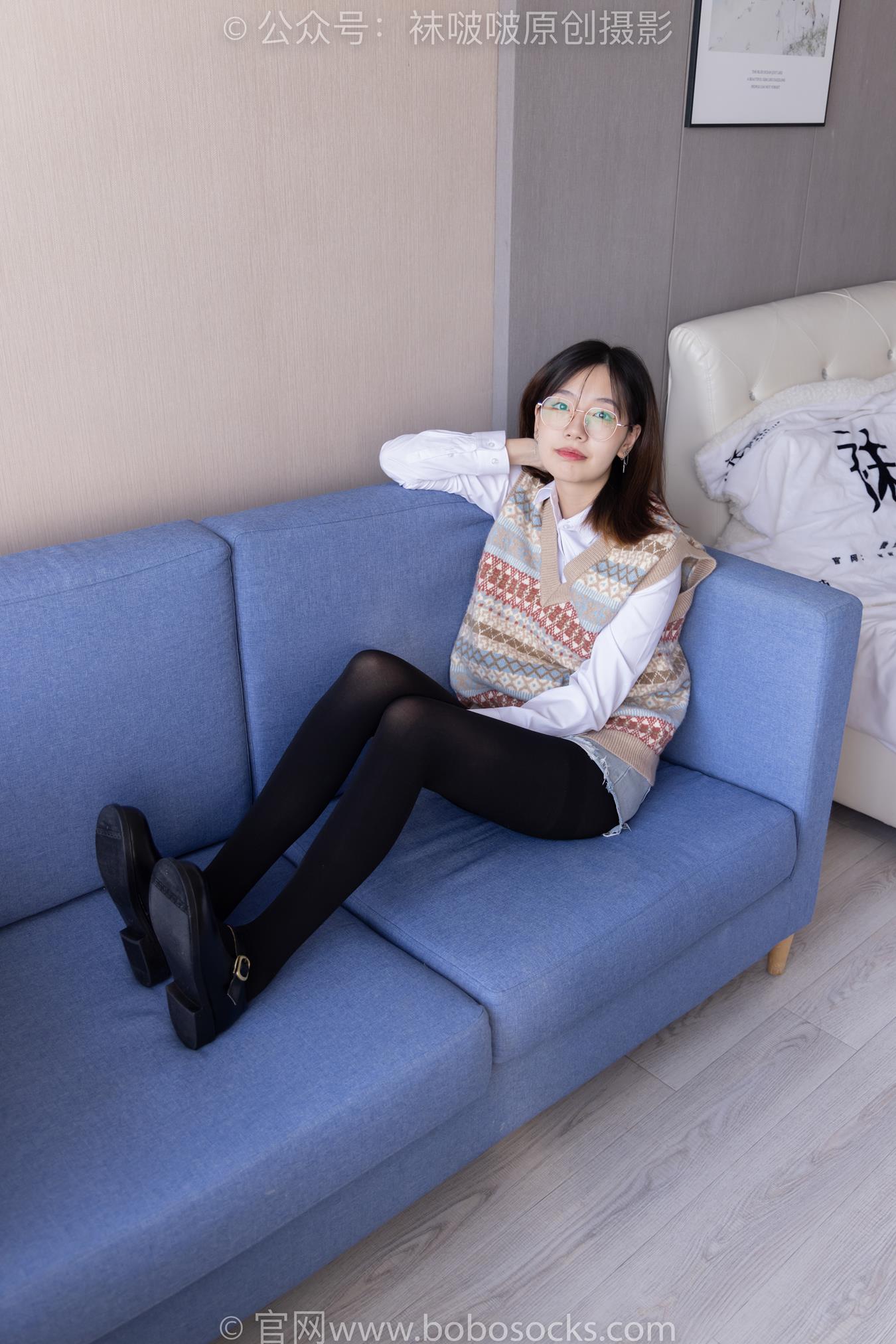 图片[15]-[BoBoSocks袜啵啵]NO.169 小甜豆-黑皮鞋、厚黑丝、厚肉丝 (1) [72P] – 速更版-美库