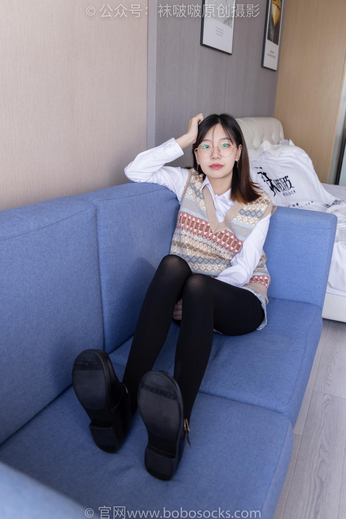 图片[16]-[BoBoSocks袜啵啵]NO.169 小甜豆-黑皮鞋、厚黑丝、厚肉丝 (1) [72P] – 速更版-美库