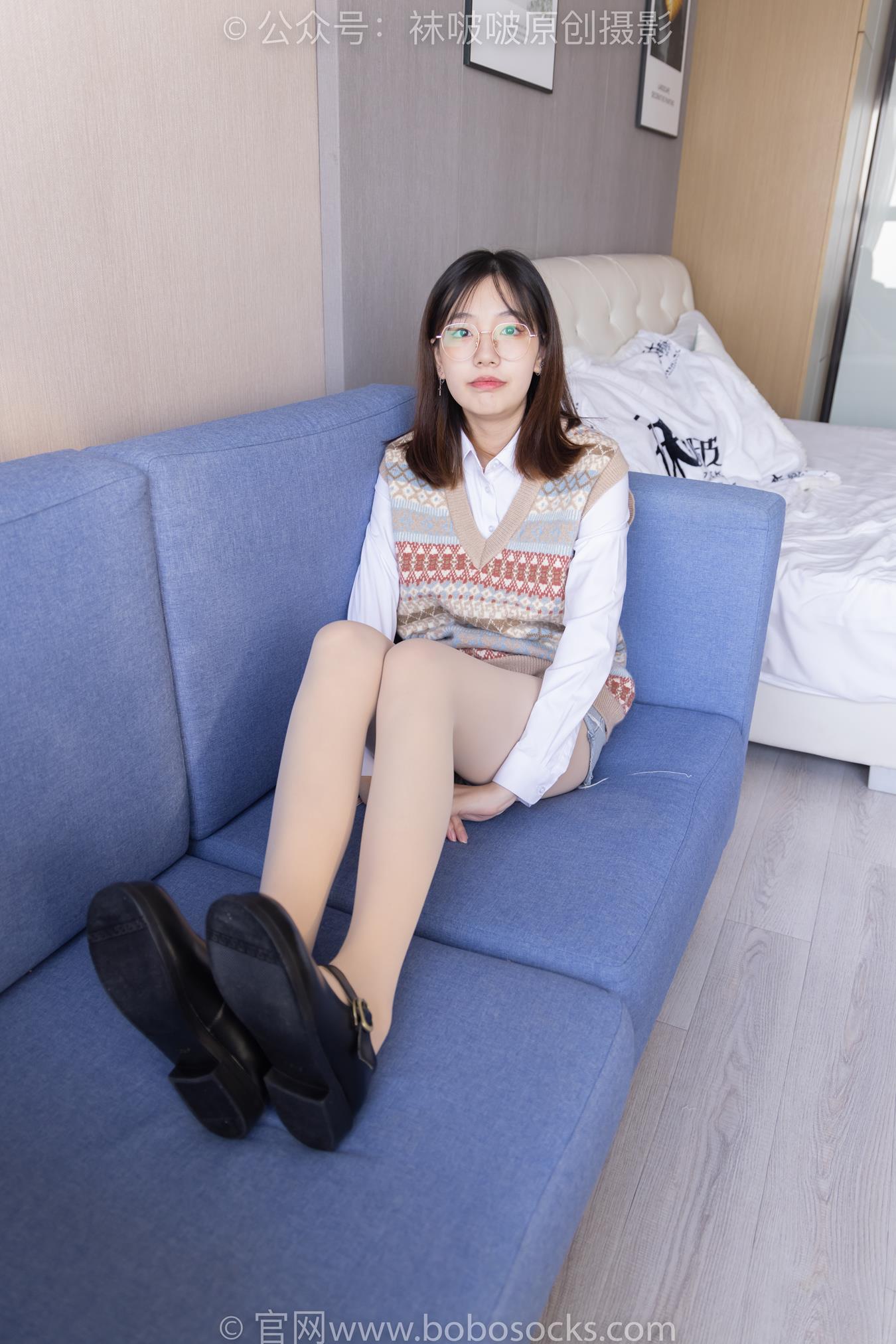 图片[17]-[BoBoSocks袜啵啵]NO.169 小甜豆-黑皮鞋、厚黑丝、厚肉丝 (2) [73P] – 速更版-美库