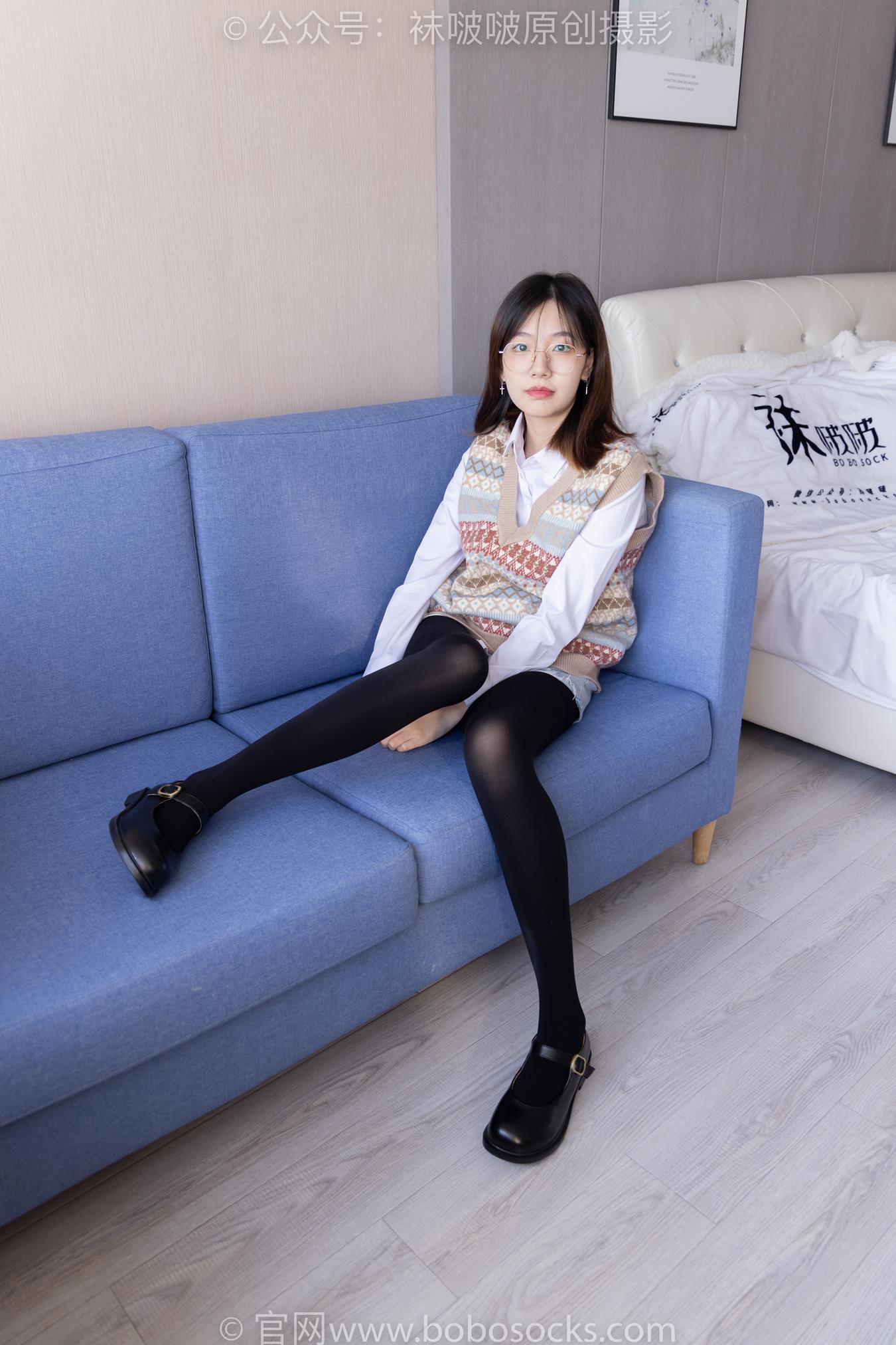 图片[22]-[BoBoSocks袜啵啵]NO.169 小甜豆-黑皮鞋、厚黑丝、厚肉丝 (1) [72P] – 速更版-美库