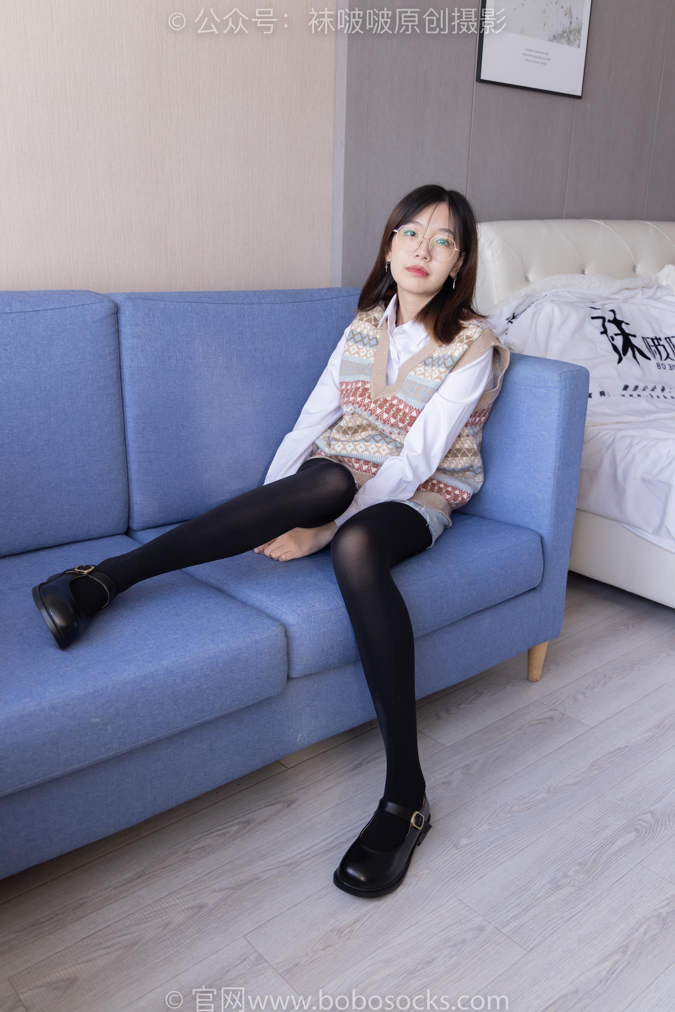 图片[23]-[BoBoSocks袜啵啵]NO.169 小甜豆-黑皮鞋、厚黑丝、厚肉丝 (1) [72P] – 速更版-美库