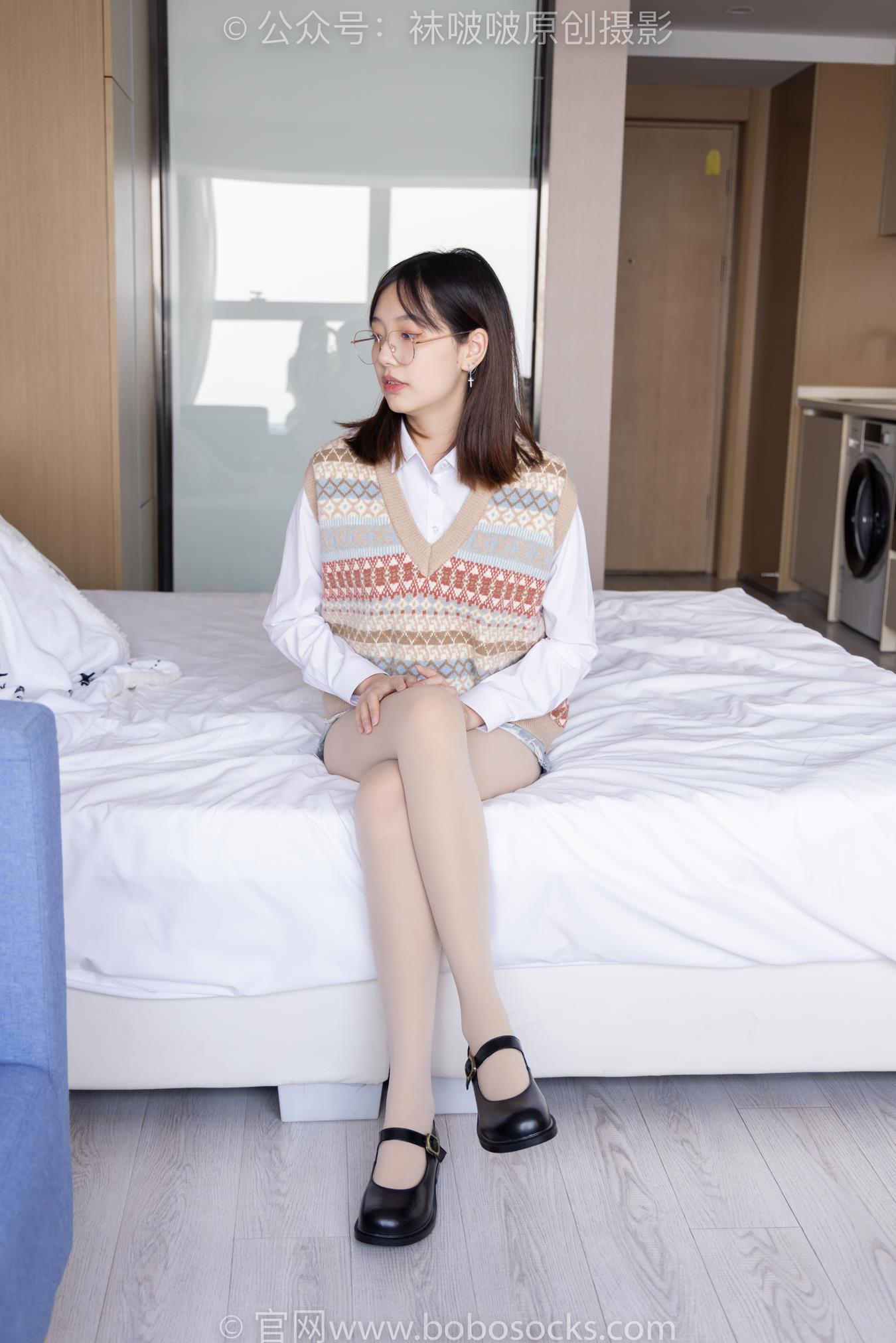 图片[23]-[BoBoSocks袜啵啵]NO.169 小甜豆-黑皮鞋、厚黑丝、厚肉丝 (2) [73P] – 速更版-美库