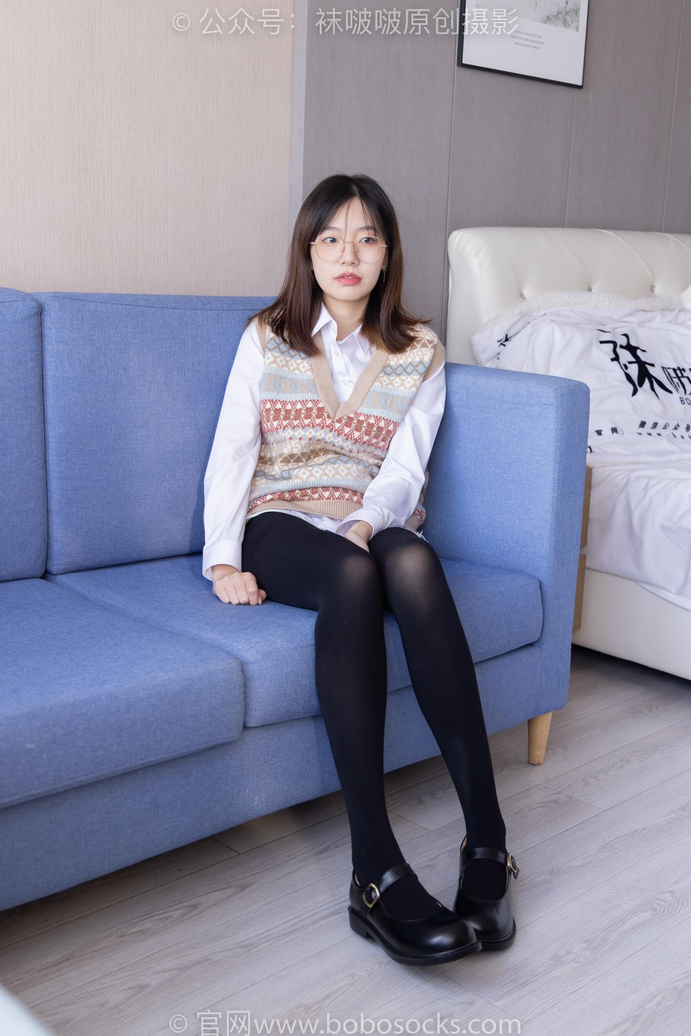 图片[25]-[BoBoSocks袜啵啵]NO.169 小甜豆-黑皮鞋、厚黑丝、厚肉丝 (1) [72P] – 速更版-美库