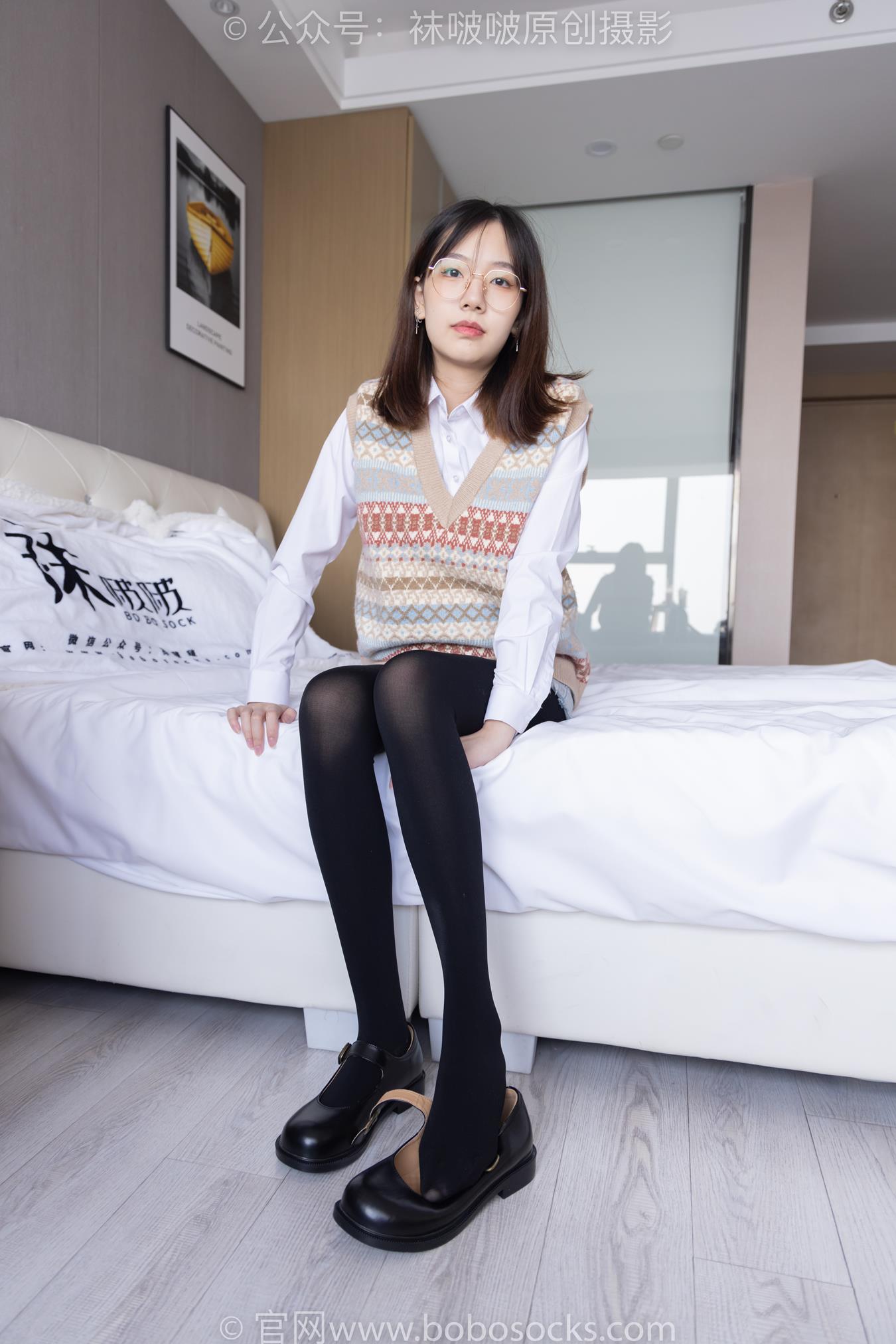 图片[29]-[BoBoSocks袜啵啵]NO.169 小甜豆-黑皮鞋、厚黑丝、厚肉丝 (1) [72P] – 速更版-美库