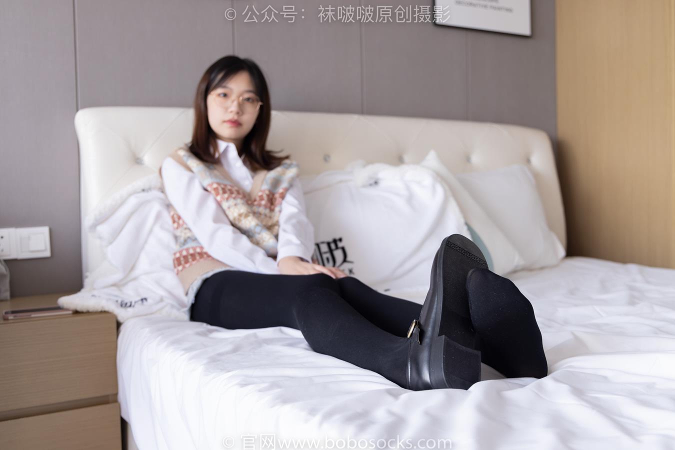 图片[33]-[BoBoSocks袜啵啵]NO.169 小甜豆-黑皮鞋、厚黑丝、厚肉丝 (1) [72P] – 速更版-美库