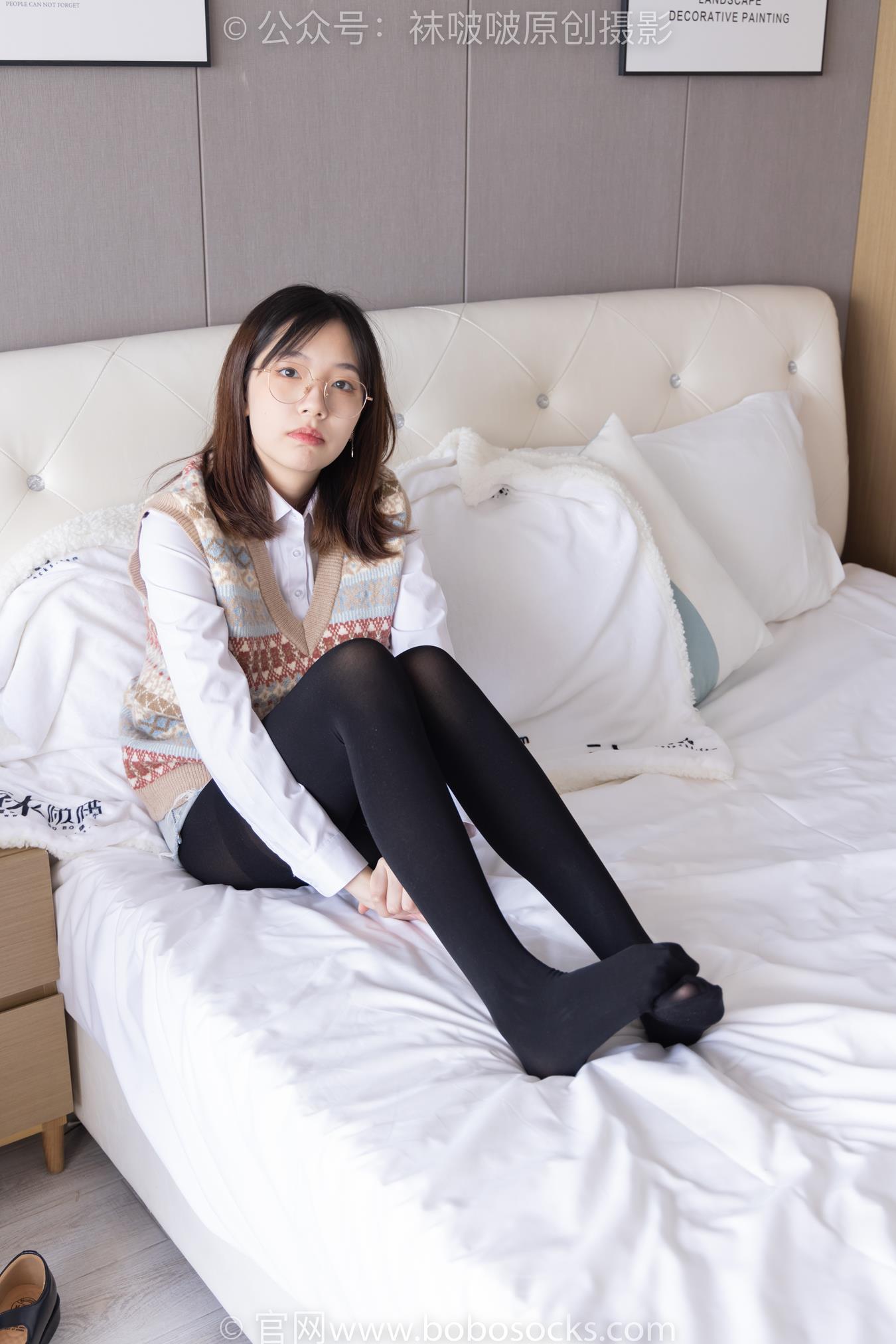 图片[40]-[BoBoSocks袜啵啵]NO.169 小甜豆-黑皮鞋、厚黑丝、厚肉丝 (1) [72P] – 速更版-美库