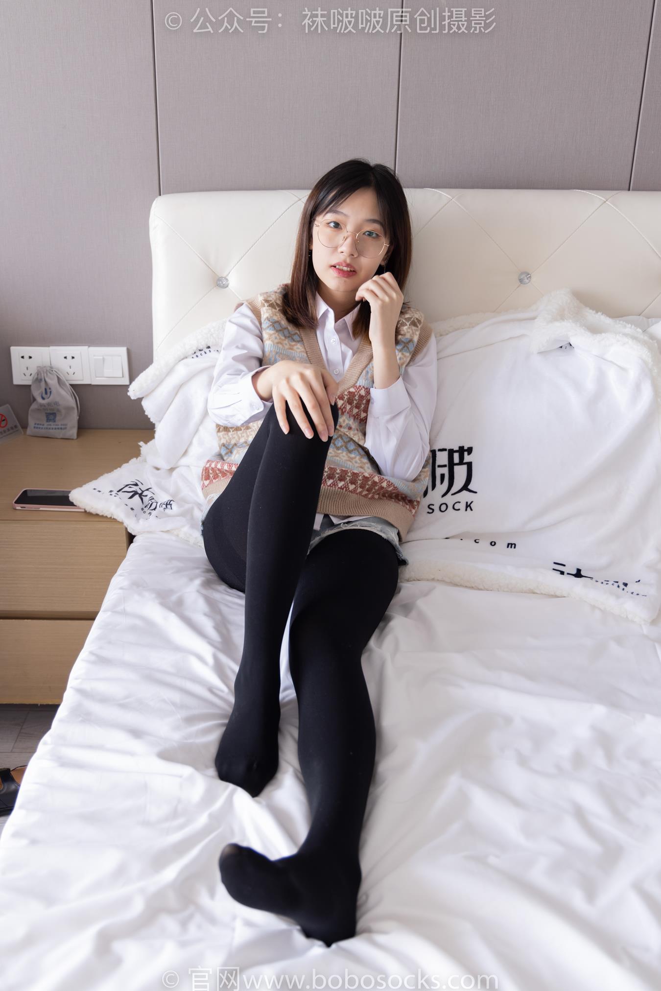 图片[53]-[BoBoSocks袜啵啵]NO.169 小甜豆-黑皮鞋、厚黑丝、厚肉丝 (1) [72P] – 速更版-美库