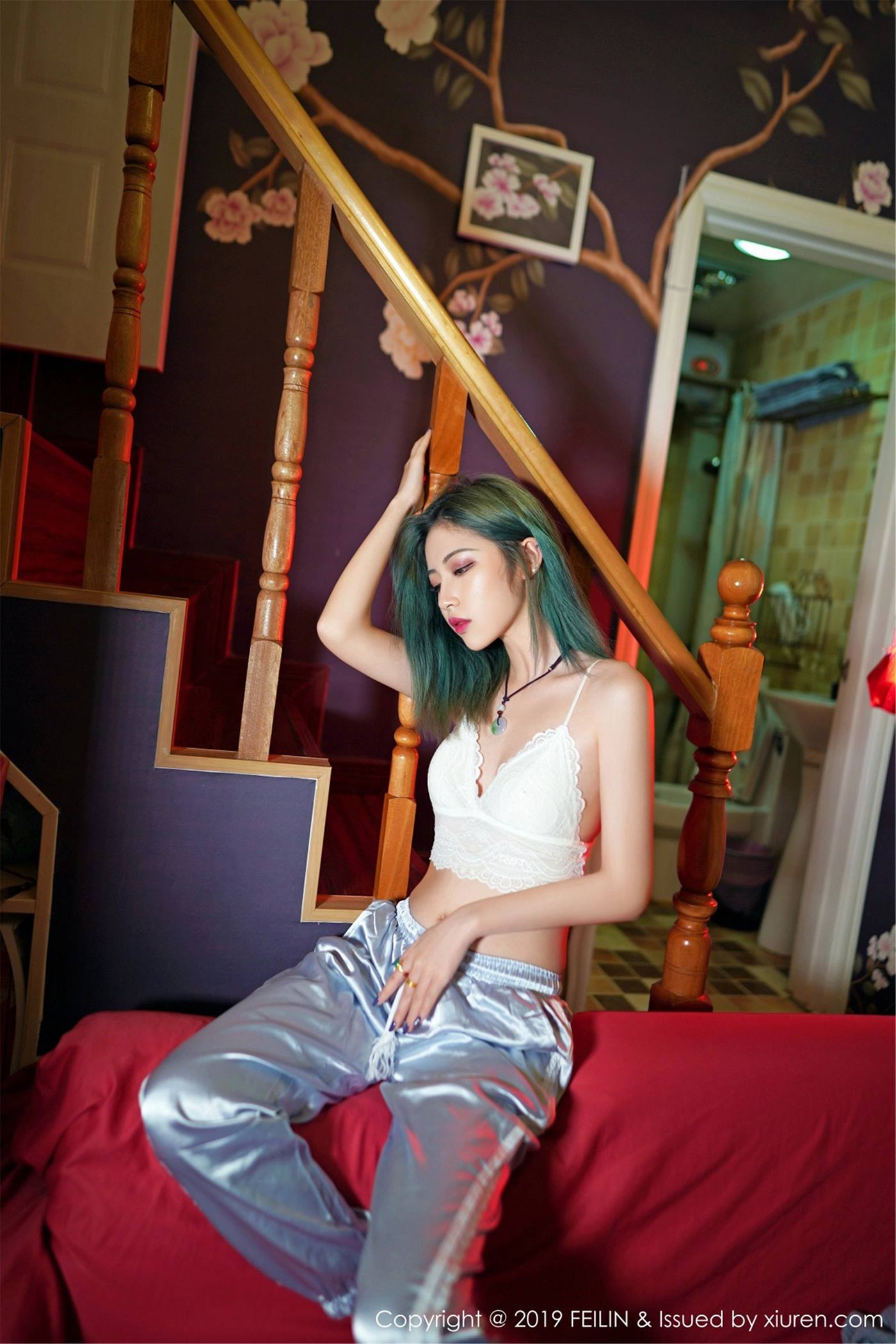 图片[49]-[FEILIN嗲囡囡] 2019.04.18 VOL.188 小樱花[54+1P] – 速更版-美库