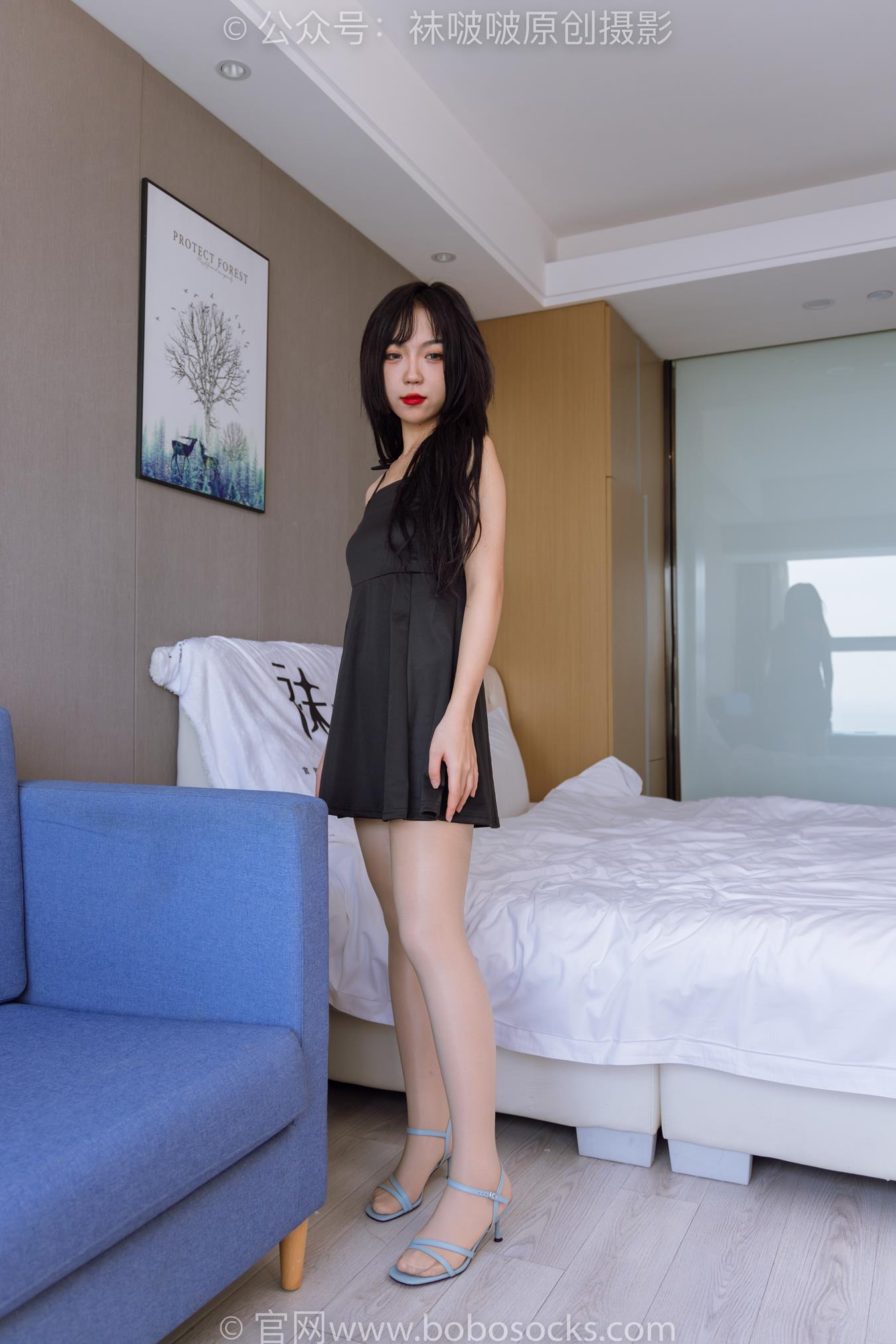 图片[18]-[BoBoSocks袜啵啵]NO.170 周周-两双高跟凉鞋、油亮肉丝、厚肉丝、两双丝袜叠穿[158P] – 速更版-美库