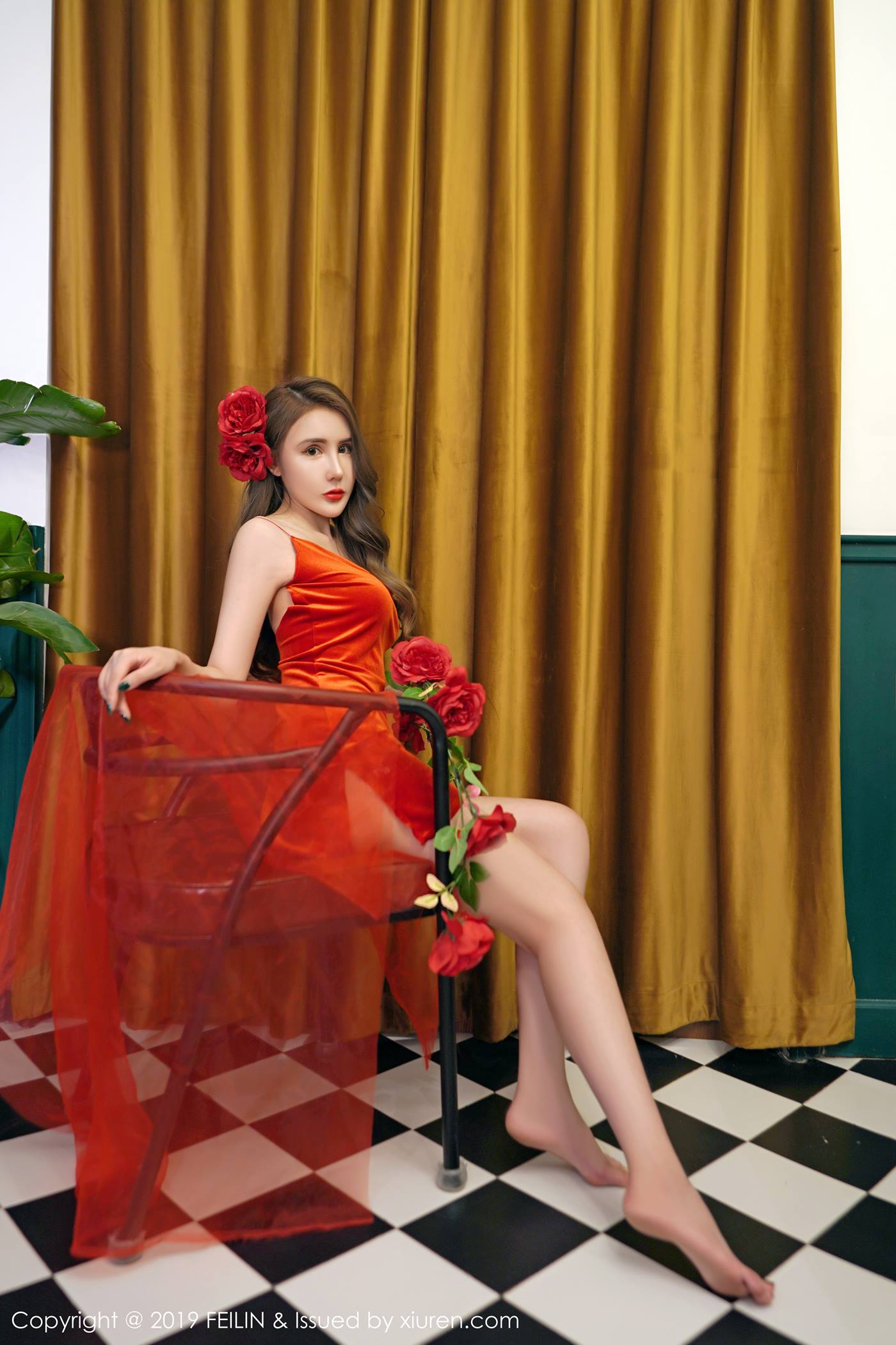 图片[13]-[FEILIN嗲囡囡] 2019.08.09 VOL.200 伍月may [50P] – 速更版-美库