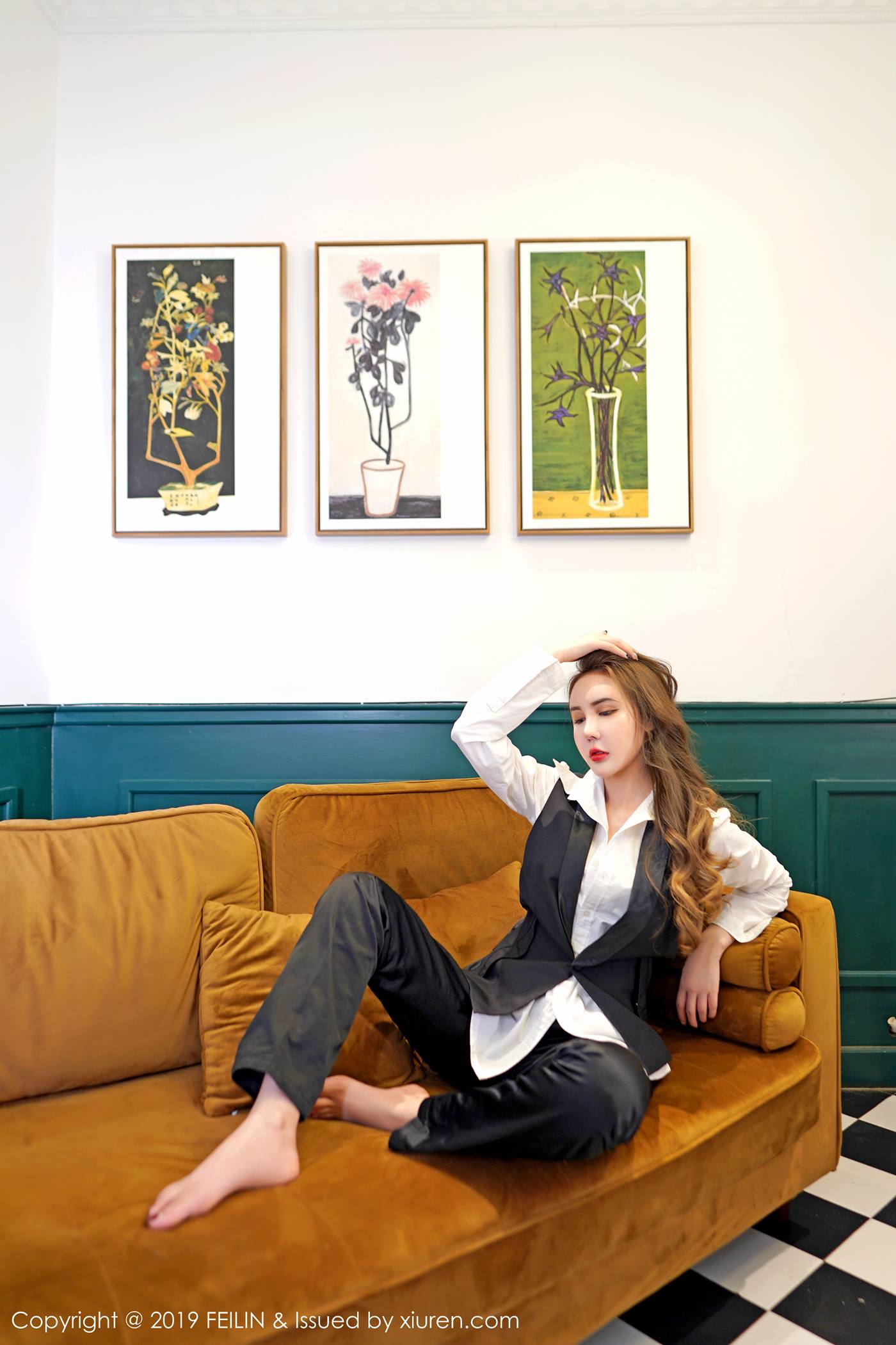 图片[20]-[FEILIN嗲囡囡] 2019.08.09 VOL.200 伍月may [50P] – 速更版-美库