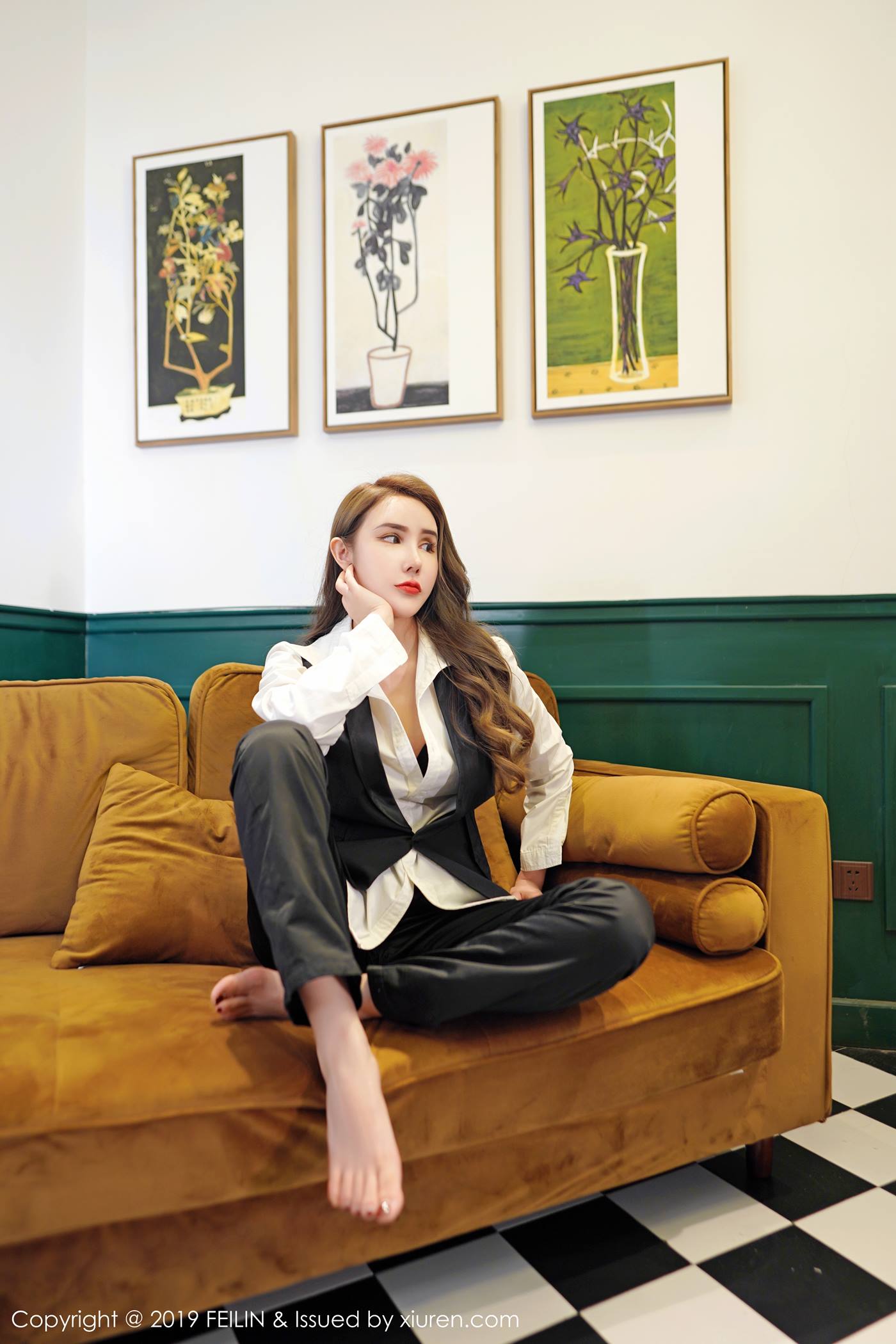 图片[25]-[FEILIN嗲囡囡] 2019.08.09 VOL.200 伍月may [50P] – 速更版-美库